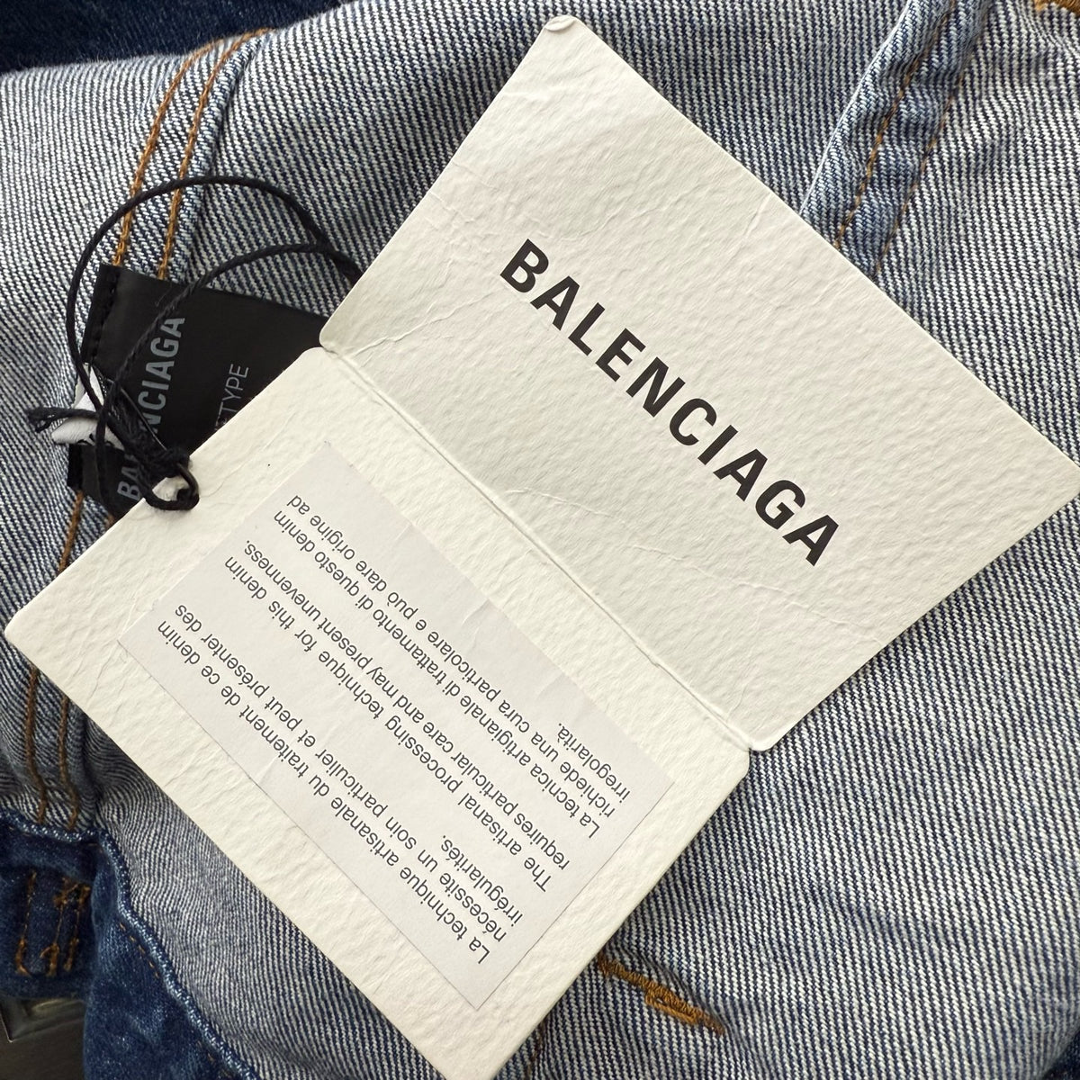 Balenciaga - Archetype - Denim - Jeans - Blue - (36)