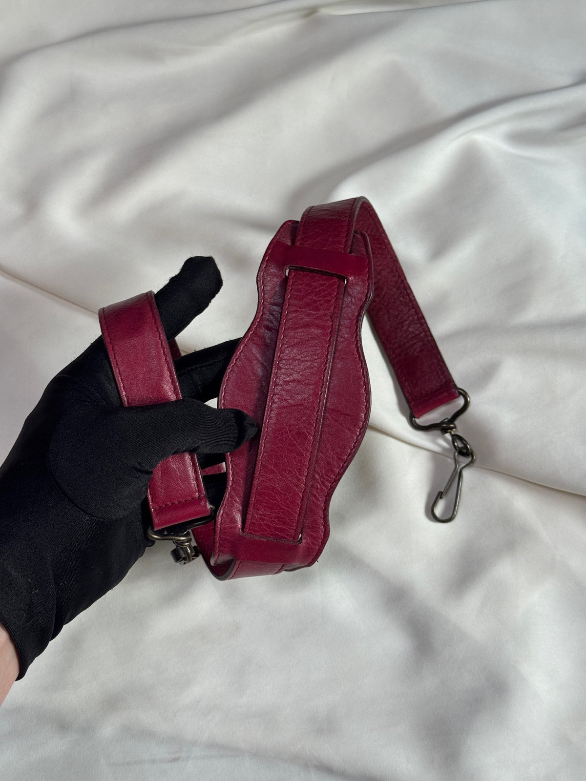 Balenciaga - City Large - Leather - Burgundy - (large)