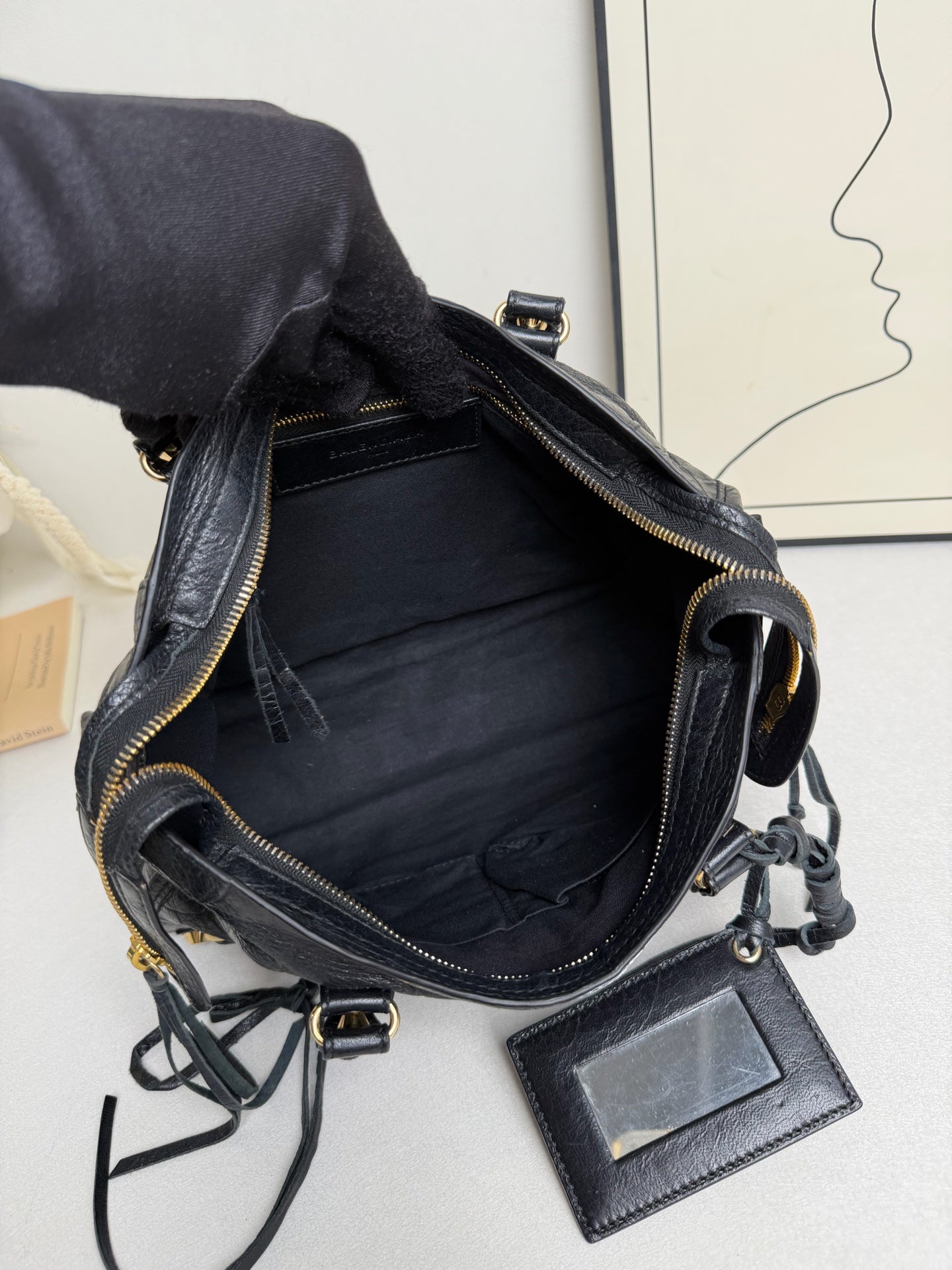 Balenciaga - City - Leather - Black - (medium)