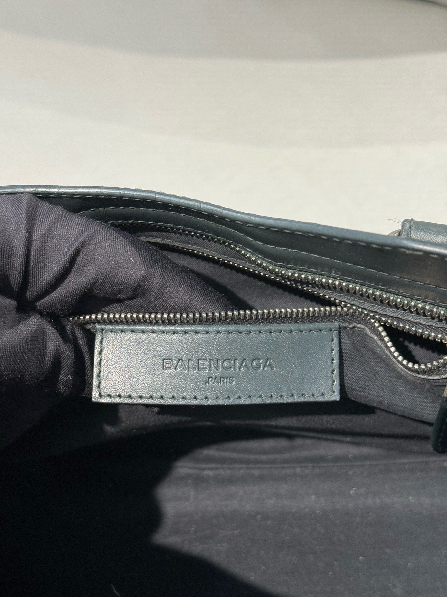 Balenciaga - City - Leather - Green - (medium)
