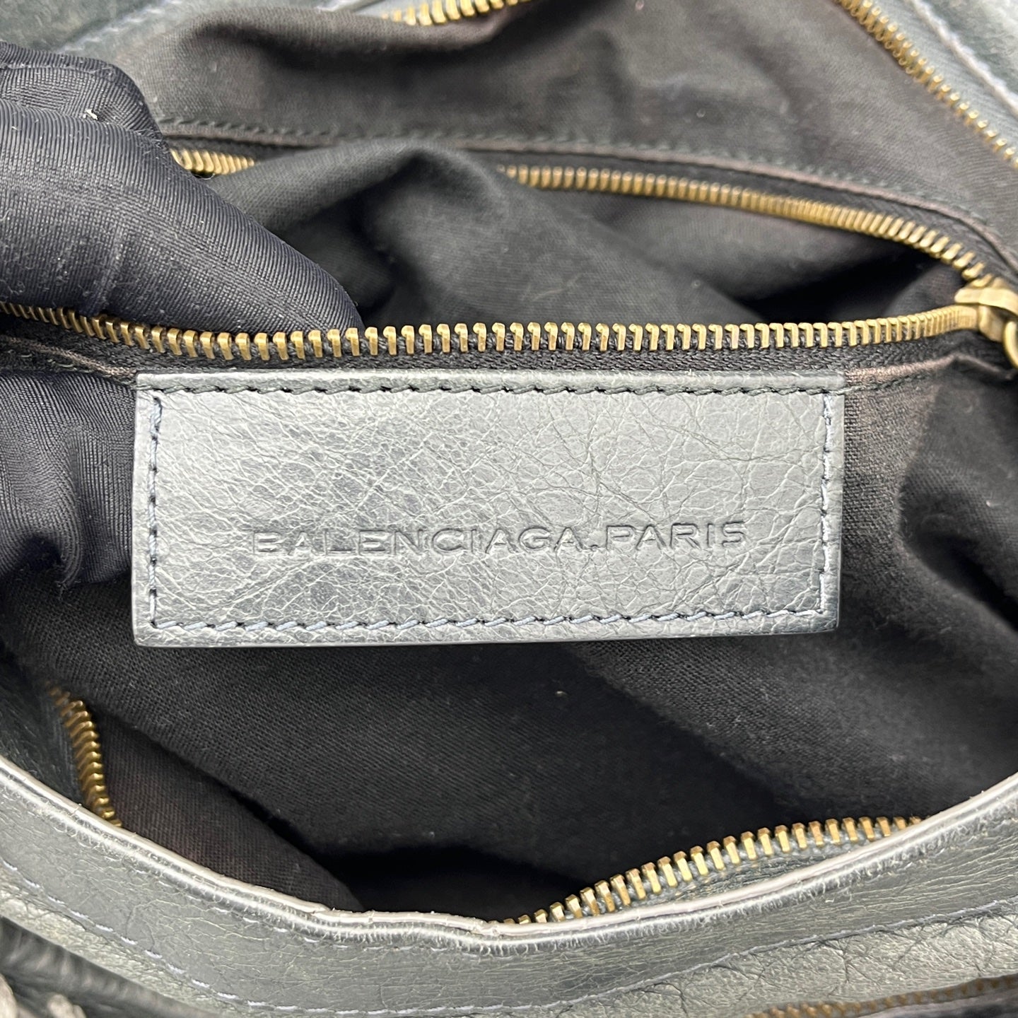 Balenciaga - City - Leather - Grey - (Medium)