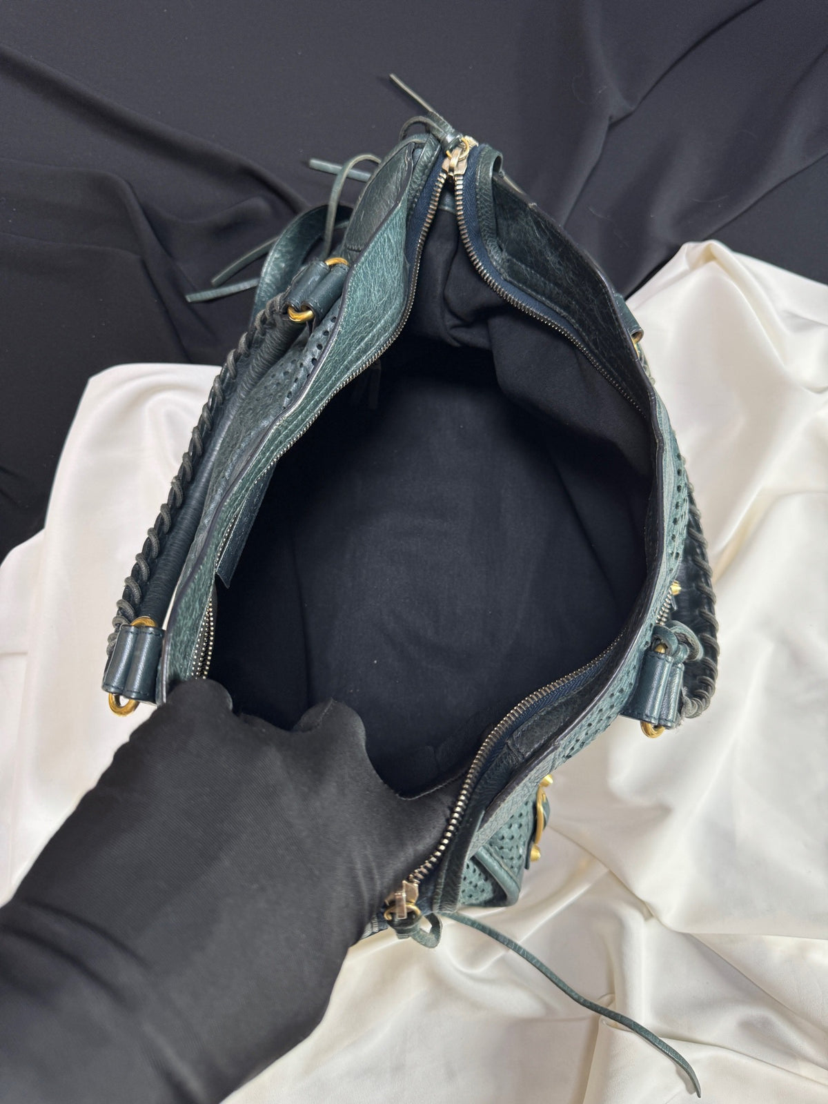 Balenciaga - City Medium - Leather - Green - (Medium)