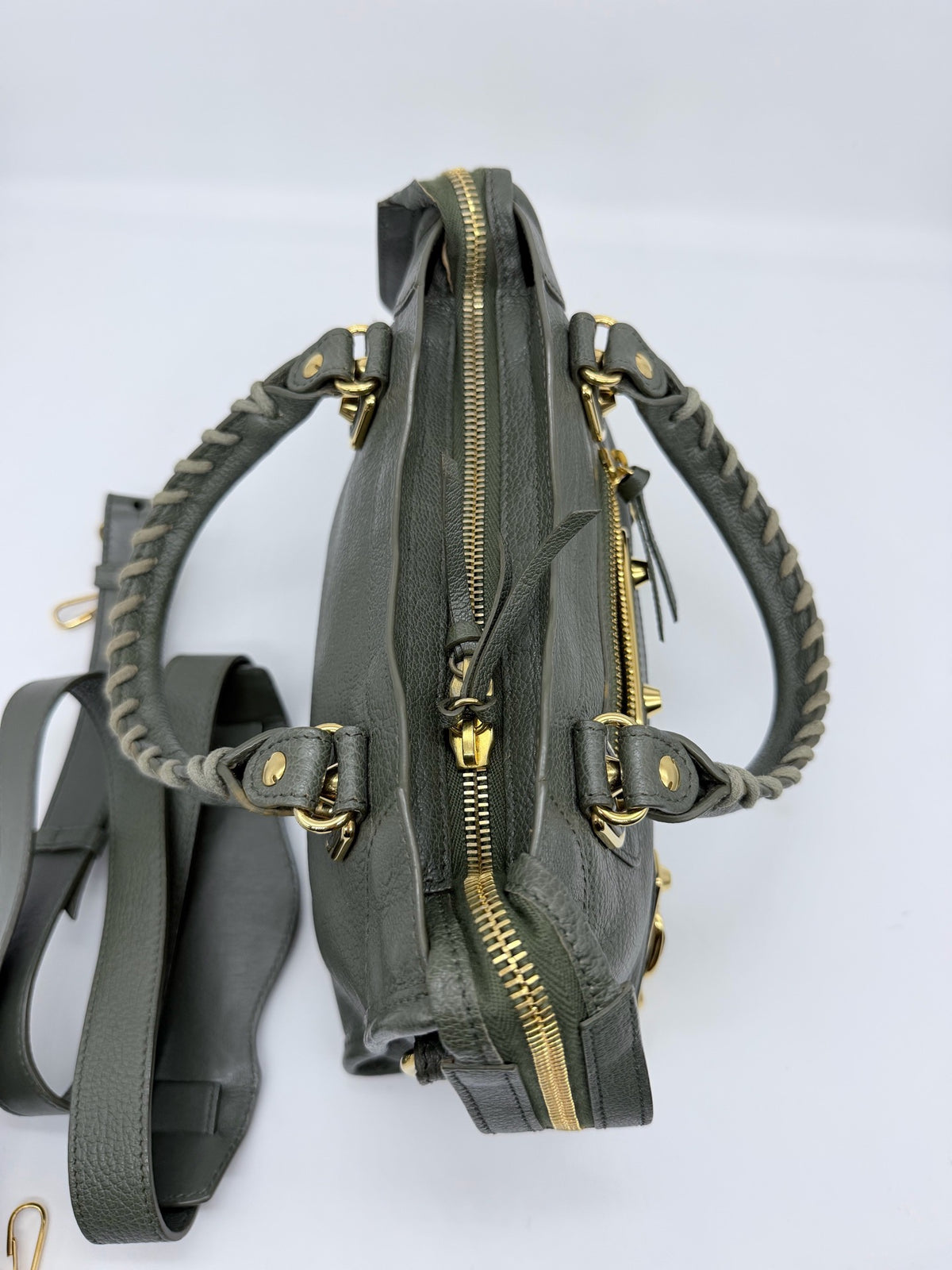 Balenciaga - City Mini - Leather - Green - (mini)