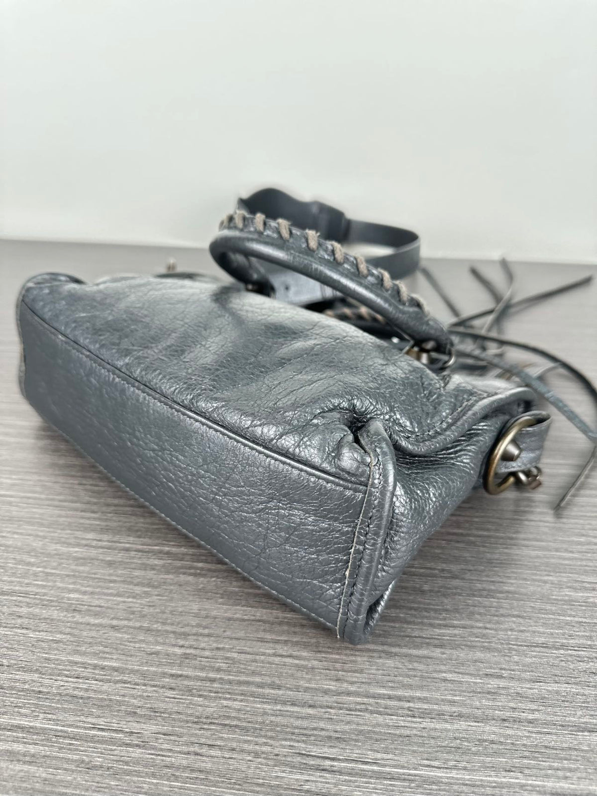 Balenciaga - City Mini - Leather - Grey - (Mini)