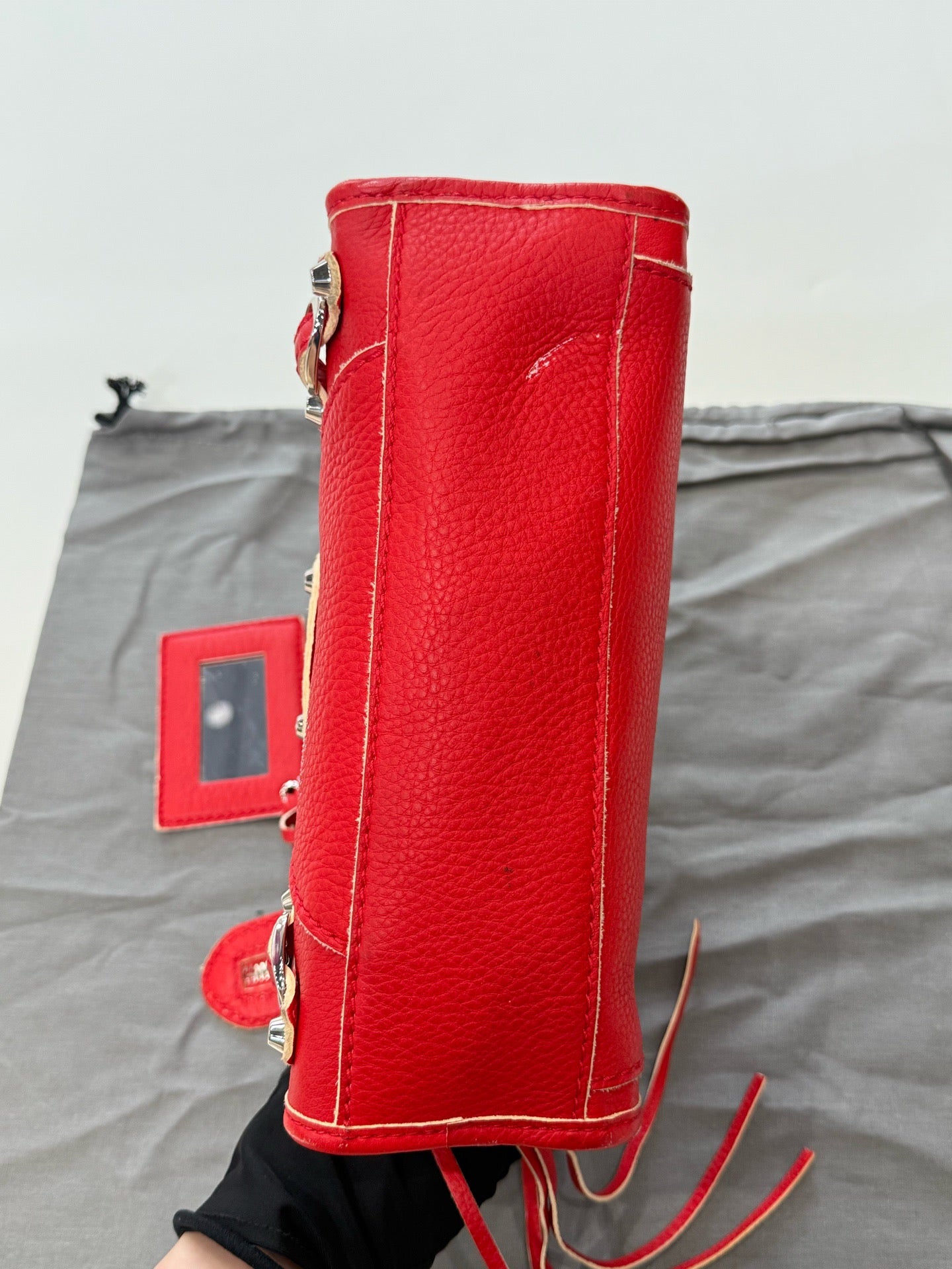 Balenciaga - Classic City - Leather - Red - (mini)