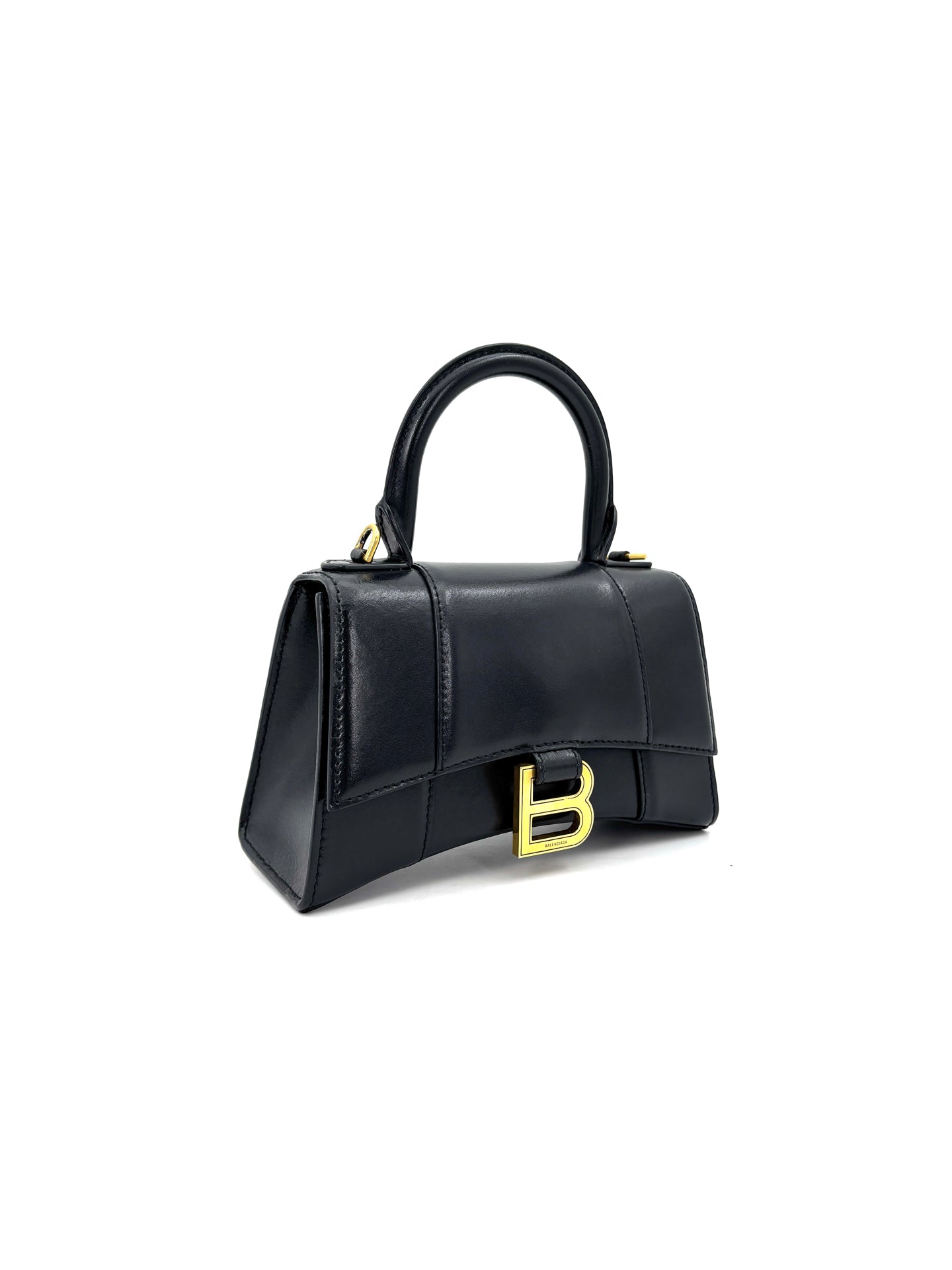 Balenciaga - hourglass - Leather - Black