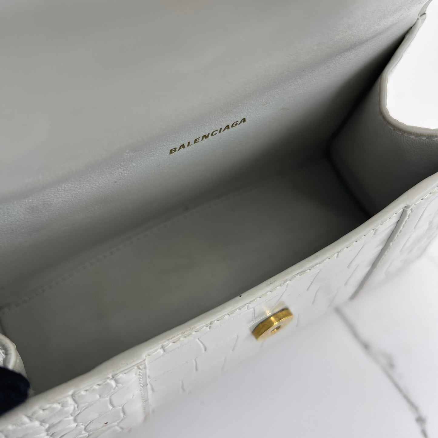 Balenciaga - Hourglass - Calfskin leather - White - (XS)