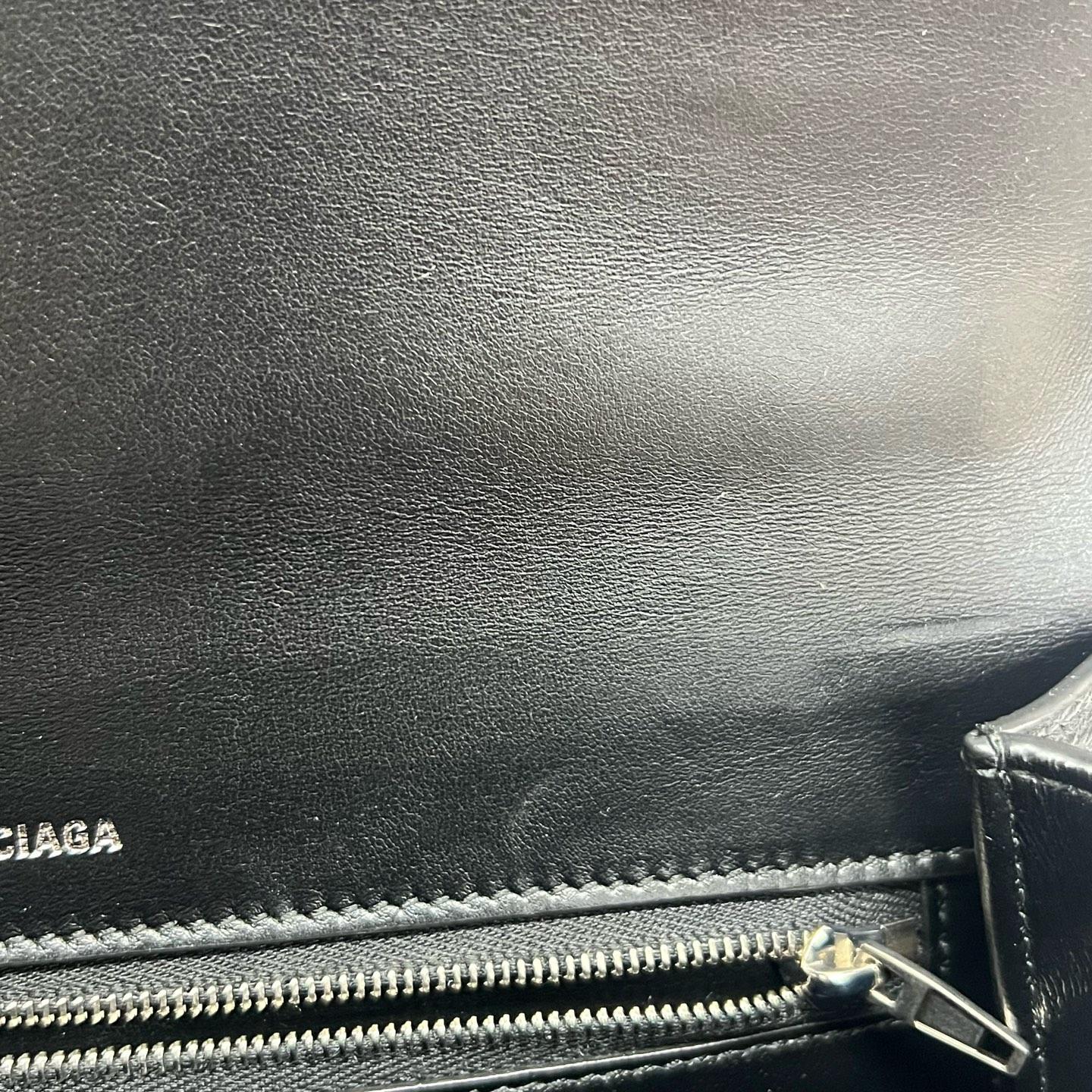 Balenciaga - Hourglass - Leather - Black - (Medium)