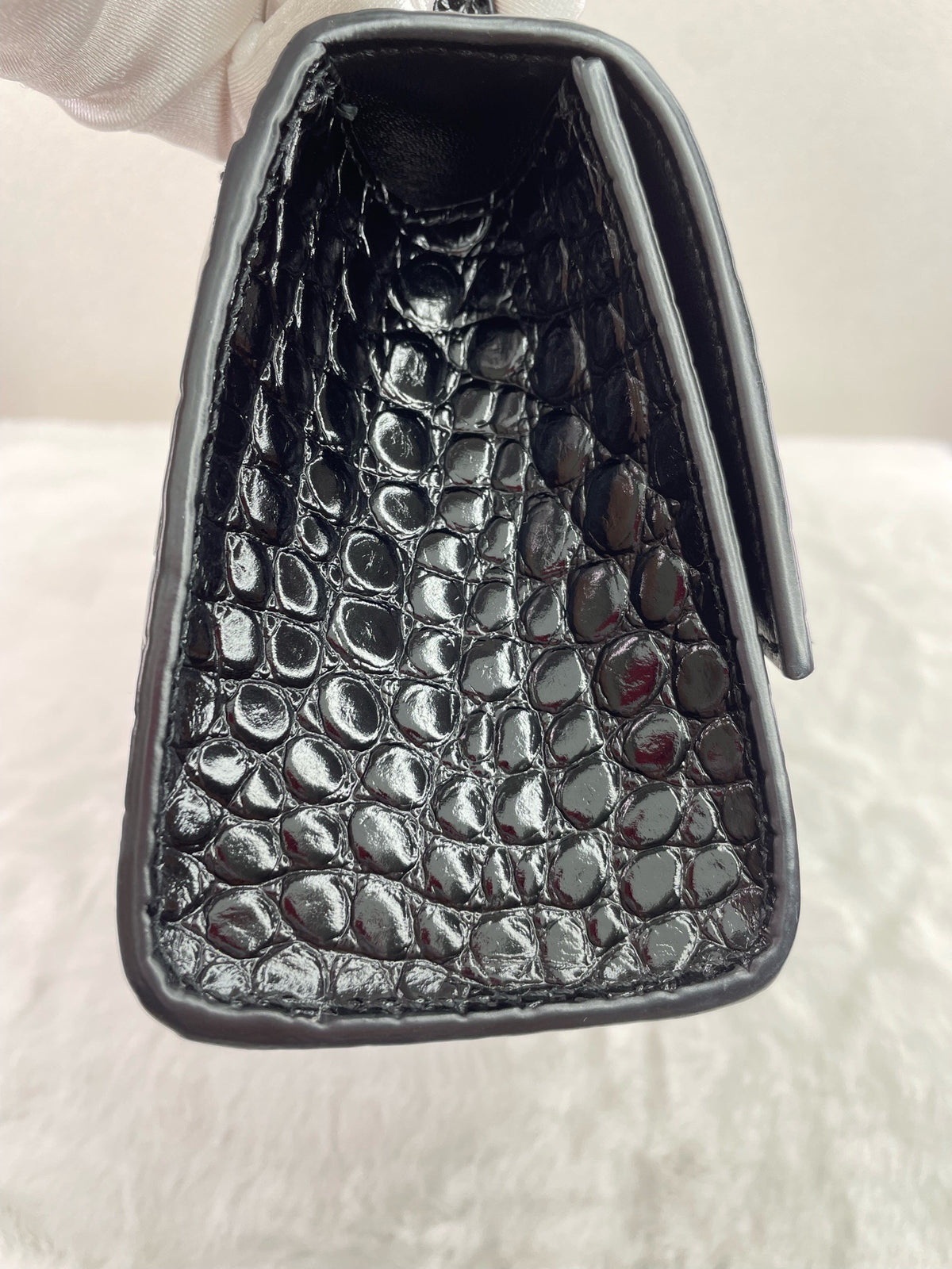 Balenciaga - Hourglass - Leather - Black - (mini)