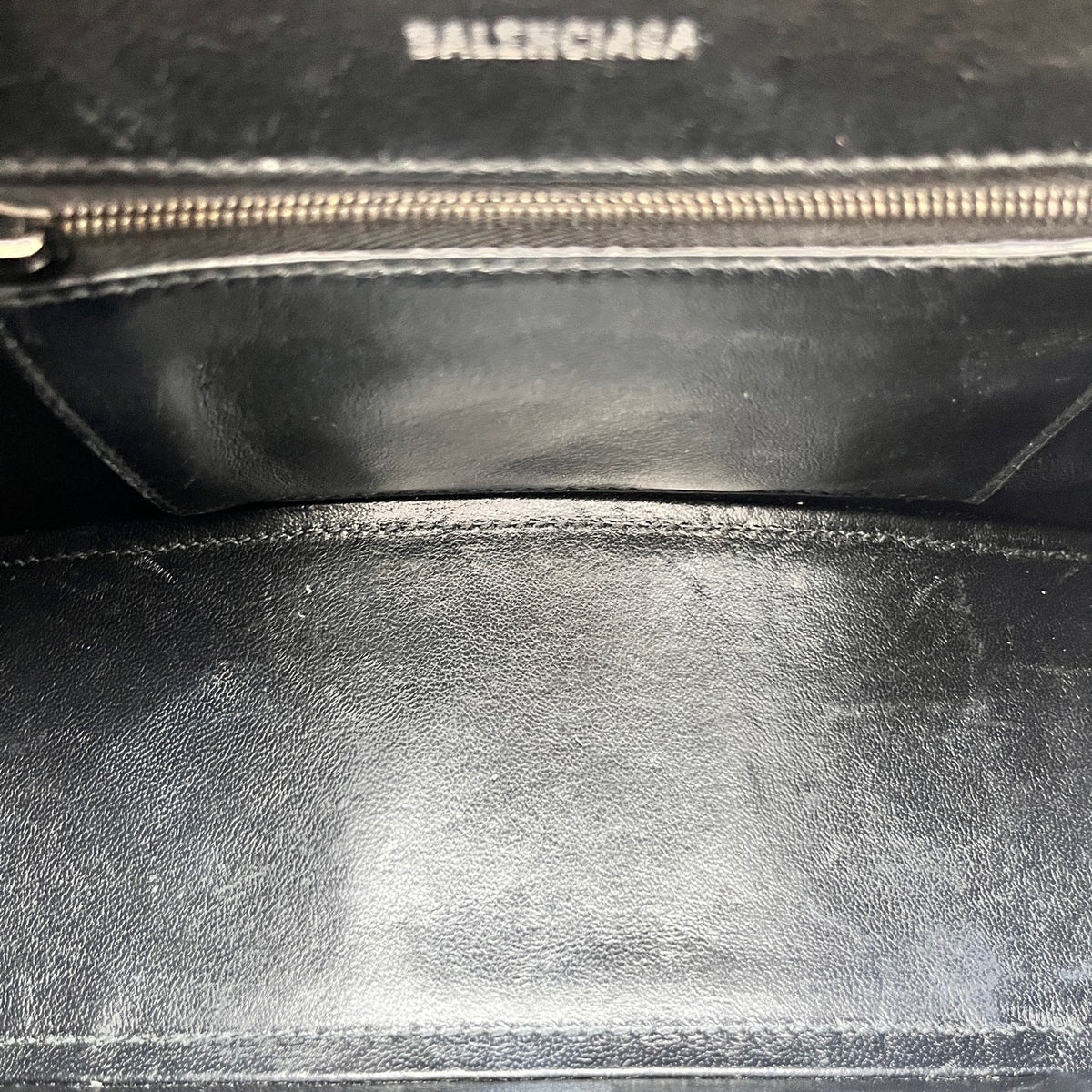 Balenciaga - Hourglass - Leather - Black - (small)