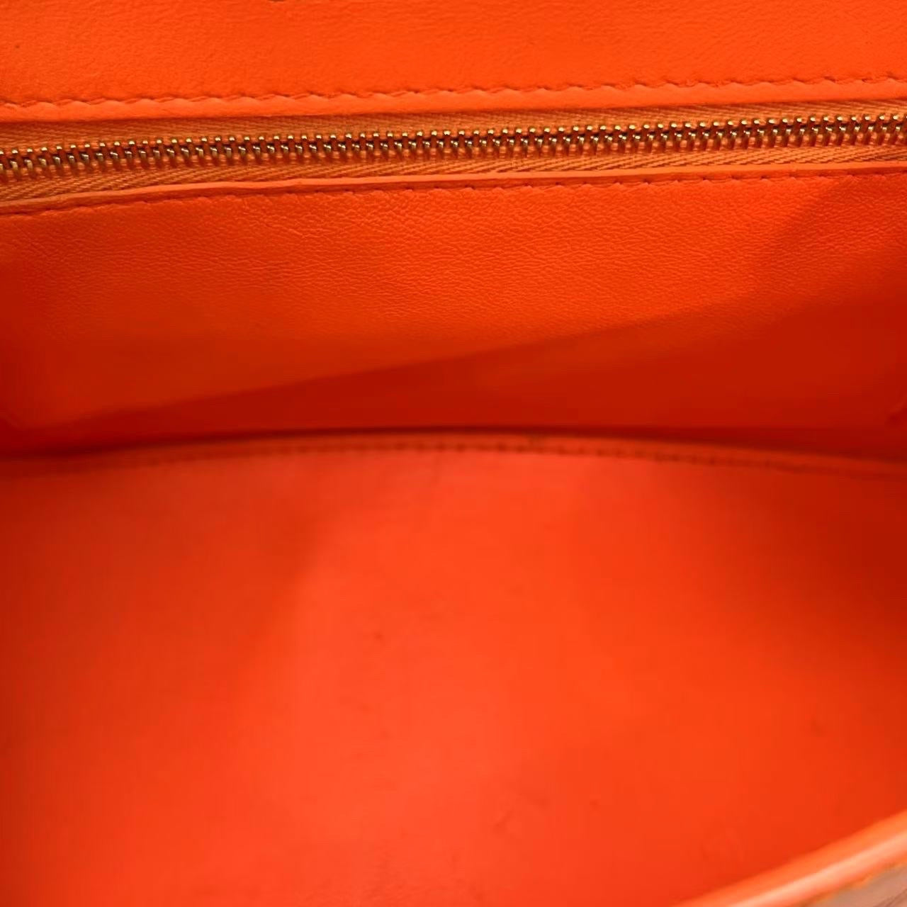 Balenciaga - Hourglass - Leather - Orange - (mini)