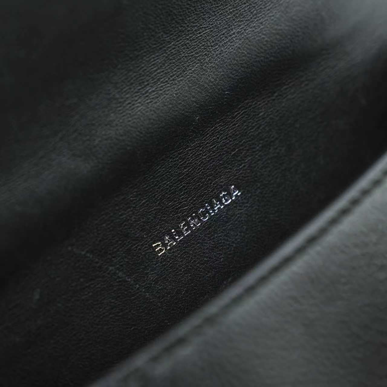 Balenciaga - Hourglass XS - Leather - Black - (XS)