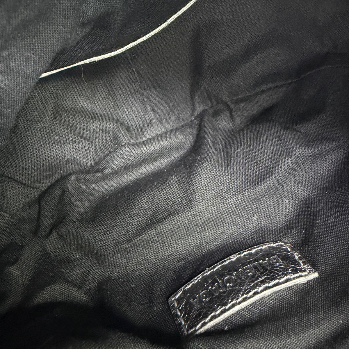 Balenciaga - Le Cagole Crescent Bag - Leather - Silver - (mini)