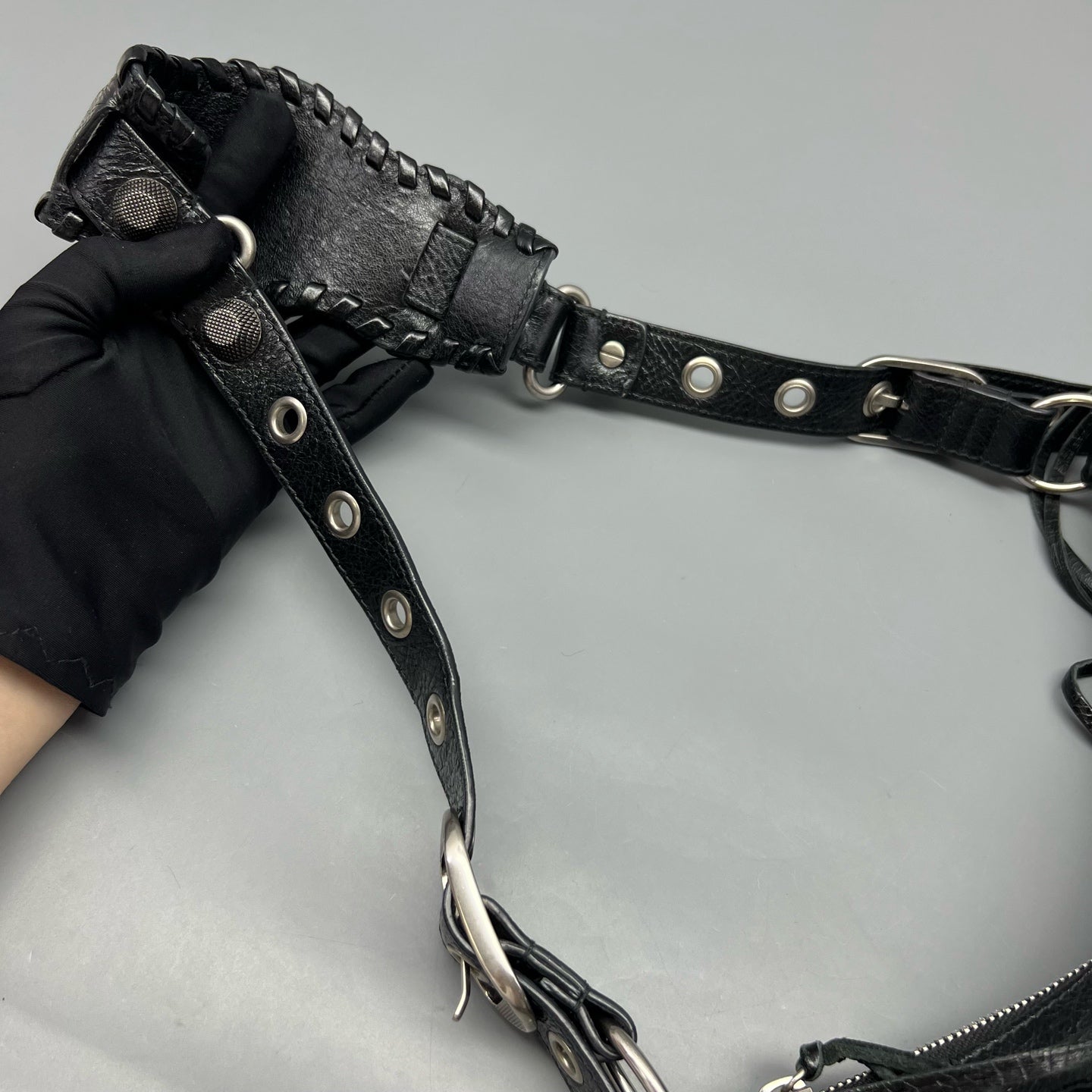 Balenciaga - Le Cagole - Leather - Black - (medium)