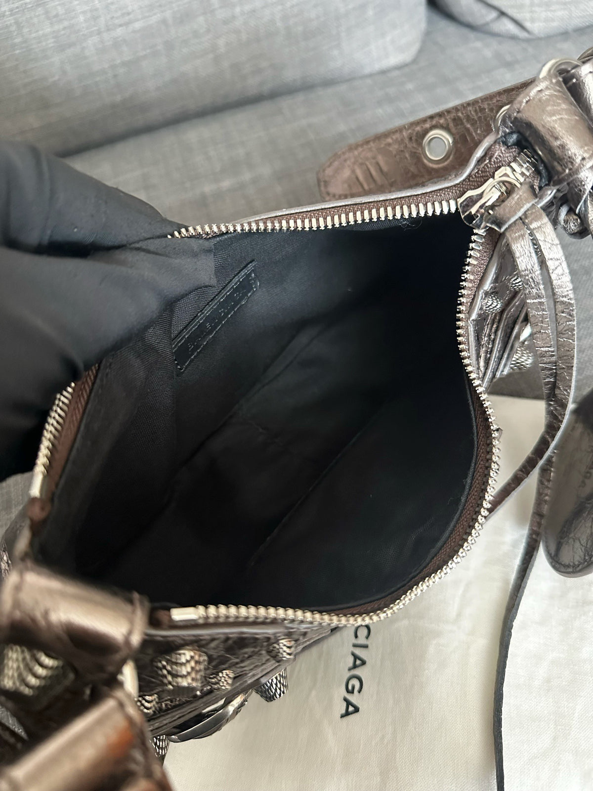 Balenciaga - Le Cagole XS - Leather - Gold - (mini)