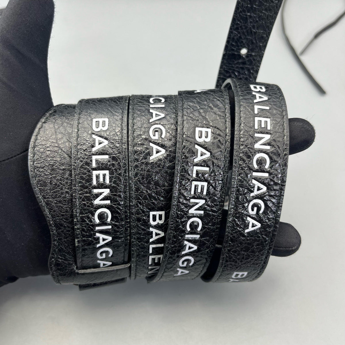 Balenciaga - Motorcycle Bag - Leather - Black - (large)