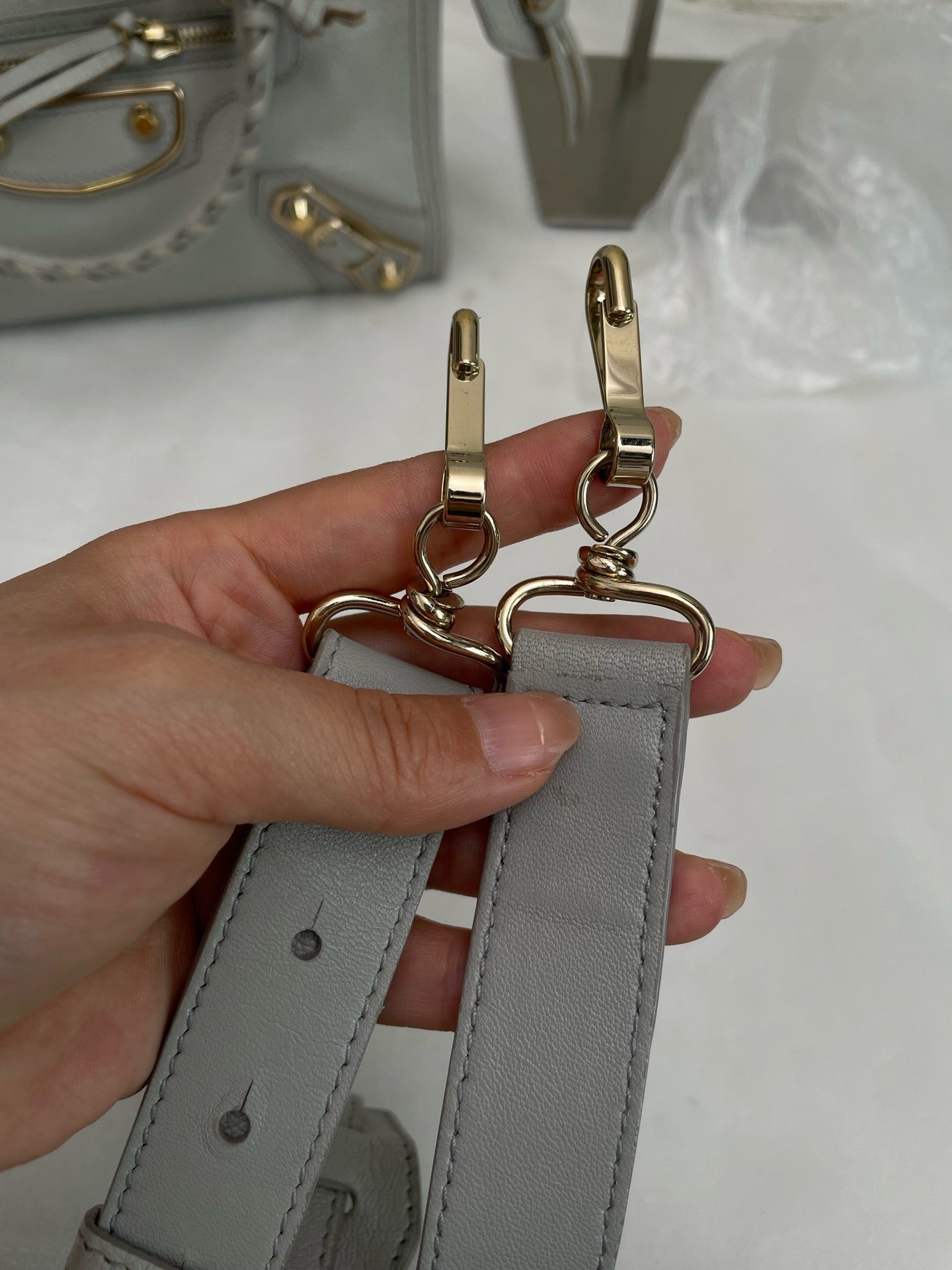 Balenciaga - Neo Classic - Leather - Grey - (small)