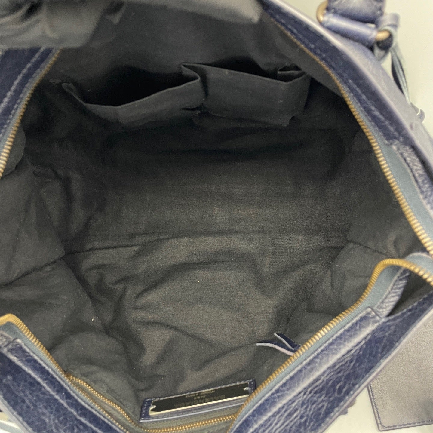 Balenciaga - Other - Leather - Navy - (large)