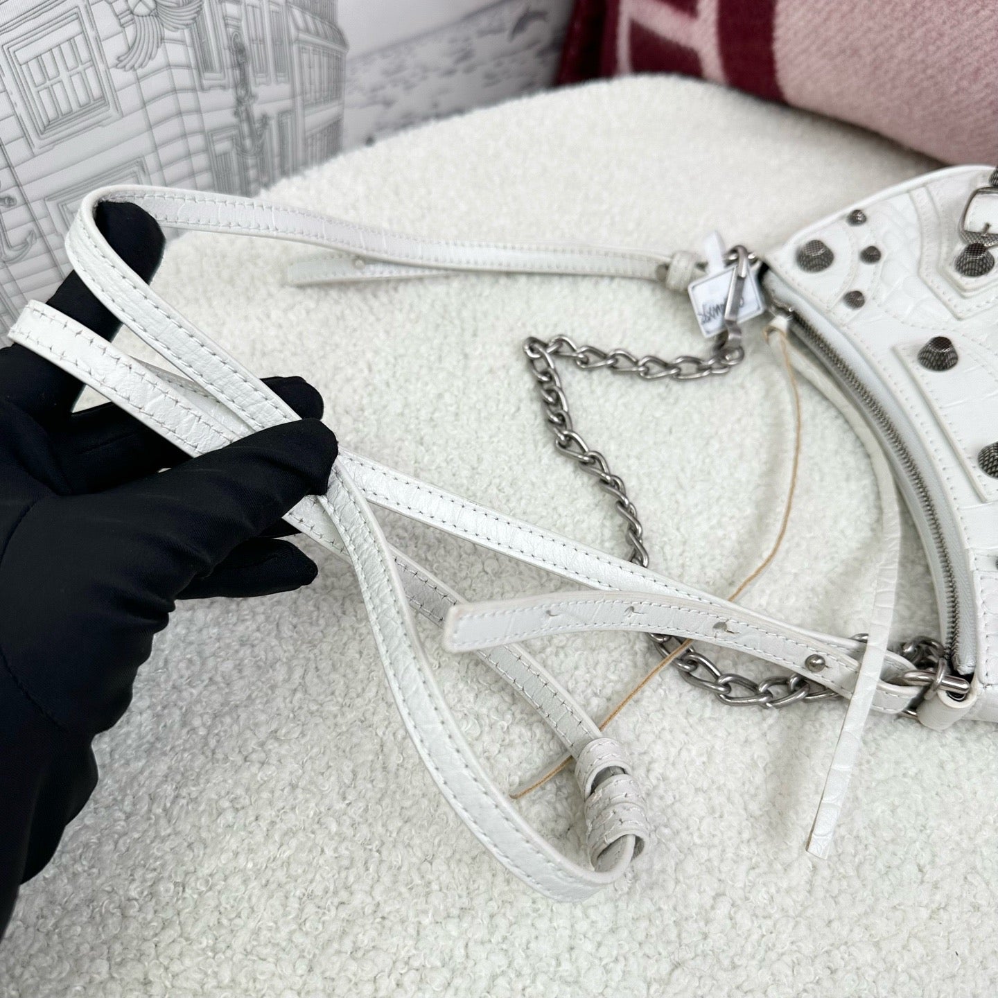 Balenciaga - Other - Leather - White - (mini)