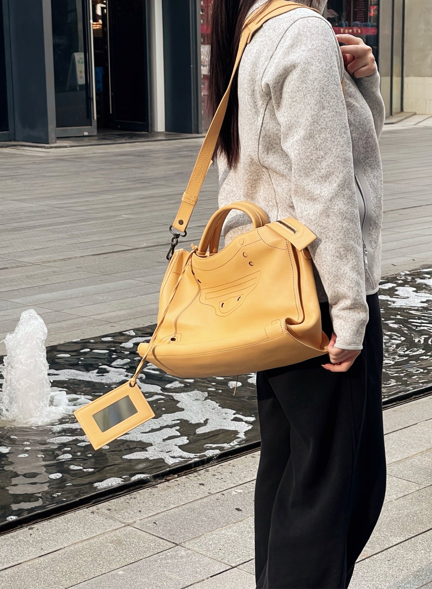 Balenciaga - Other - Leather - Yellow - (large)