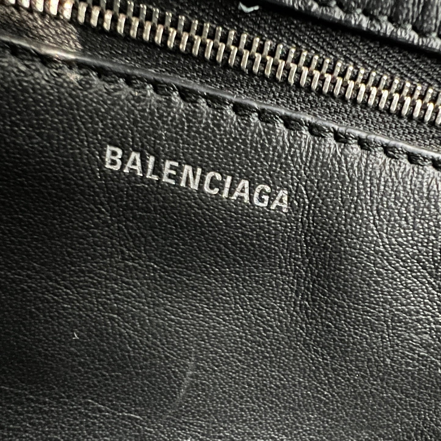 Balenciaga - Papier - Leather - Black - (small)