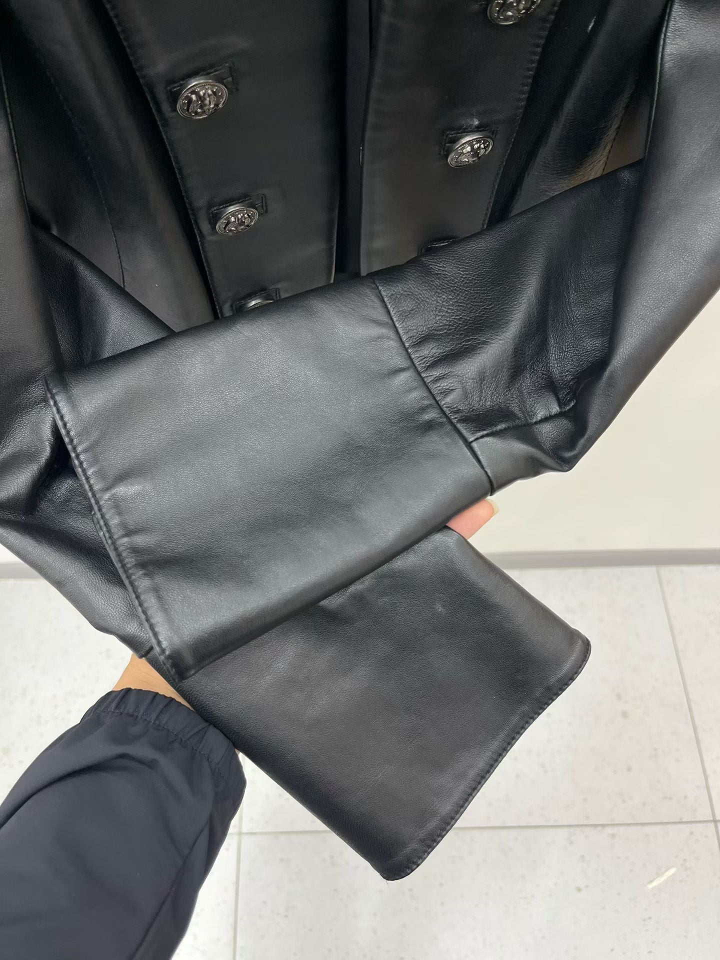 Balmain - Other - Leather - Black - (40)