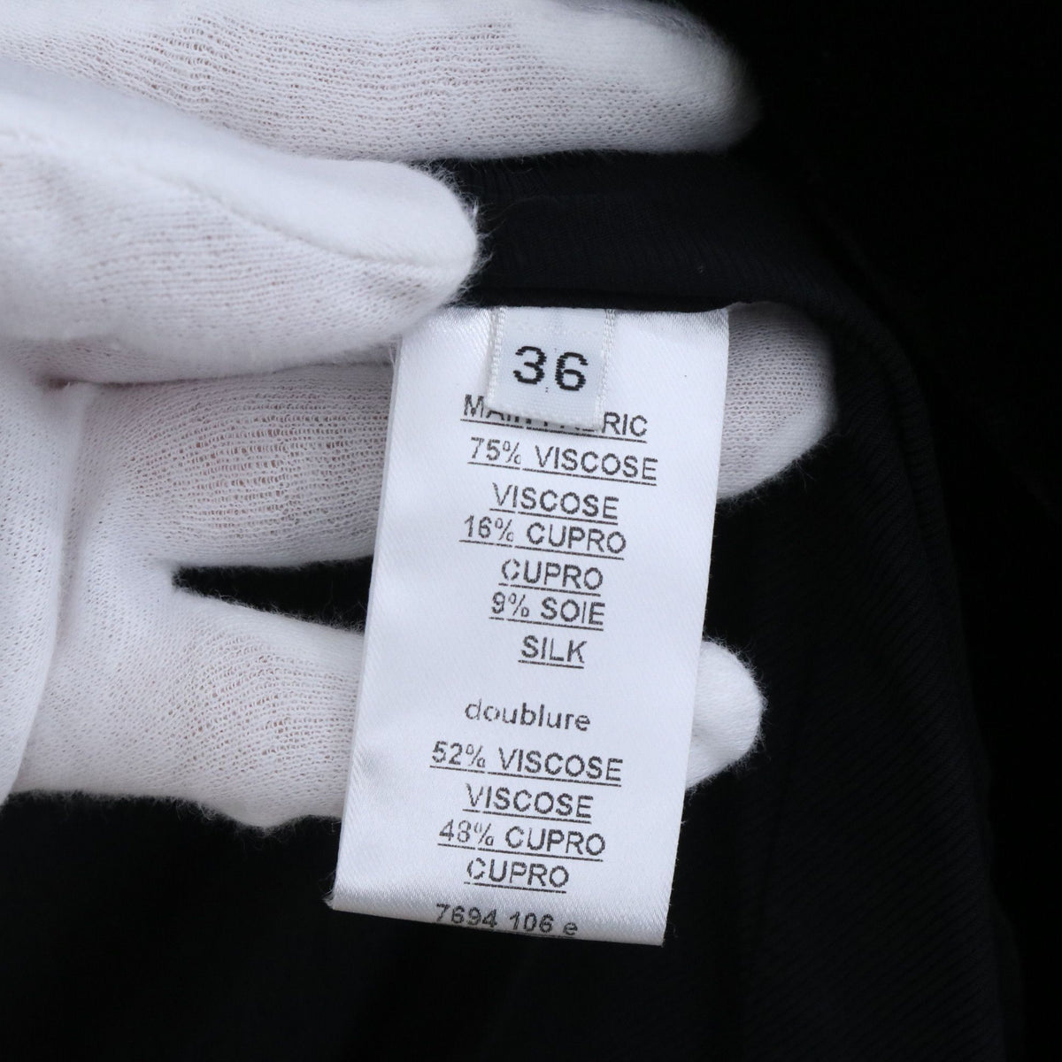 Balmain - Other - Velvet - Black - (36)