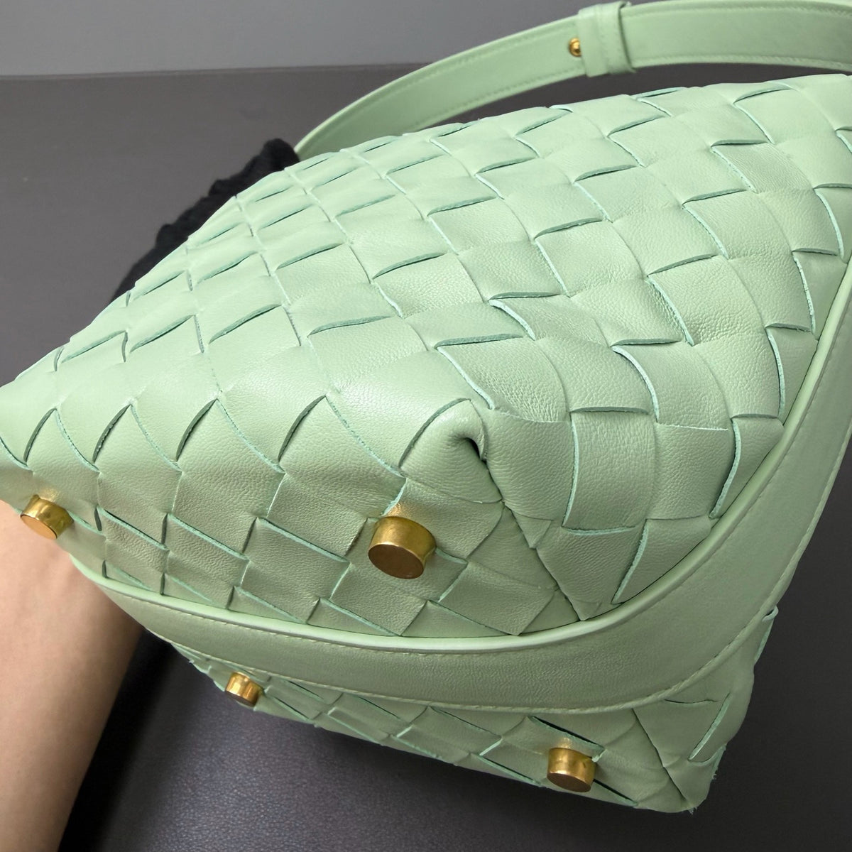 Bottega Veneta - Candy Wallace Mini - Leather - Green - (mini)
