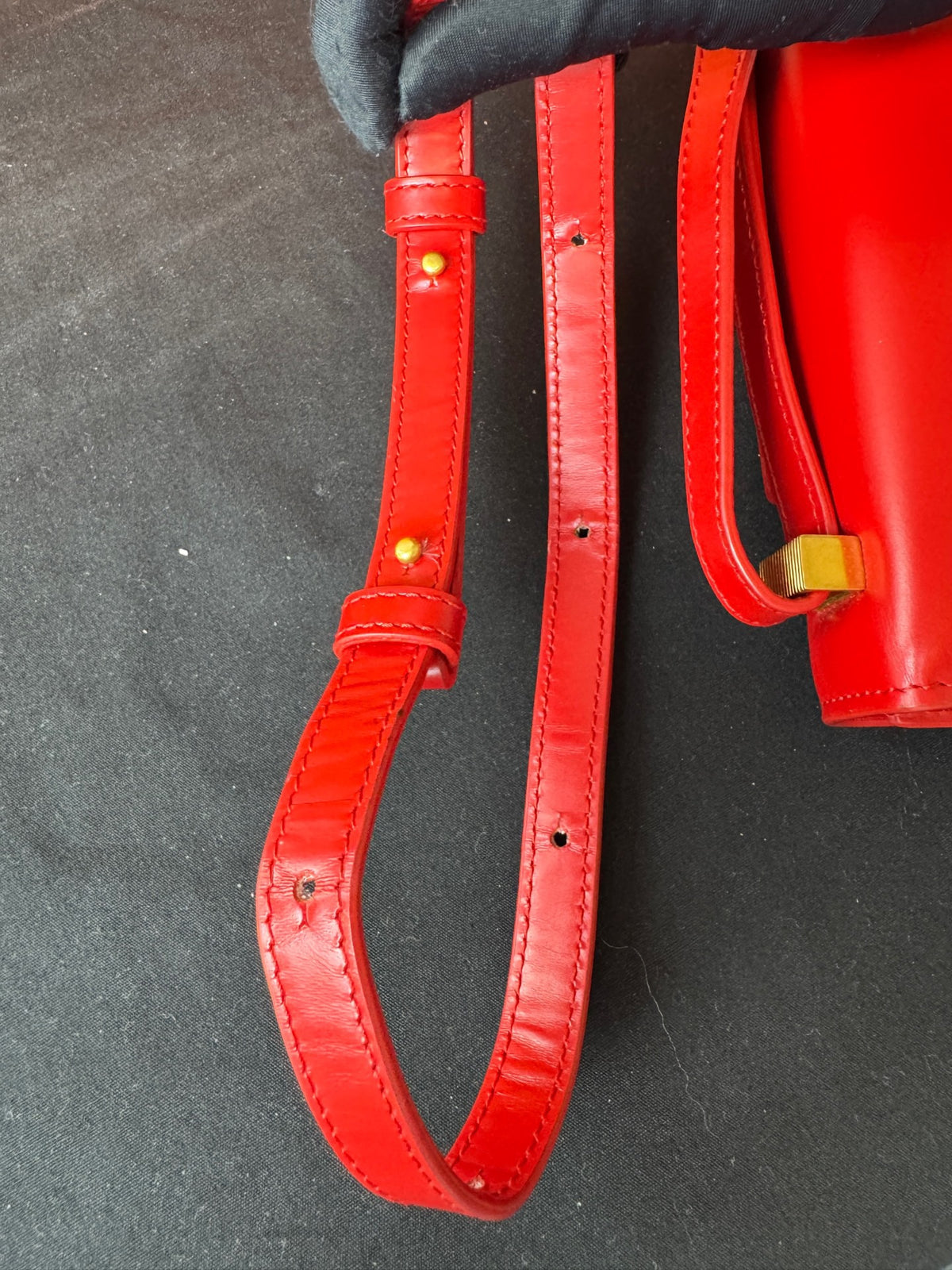 Bottega Veneta - Classic Crossbody Bag - Leather - Red - (mini)