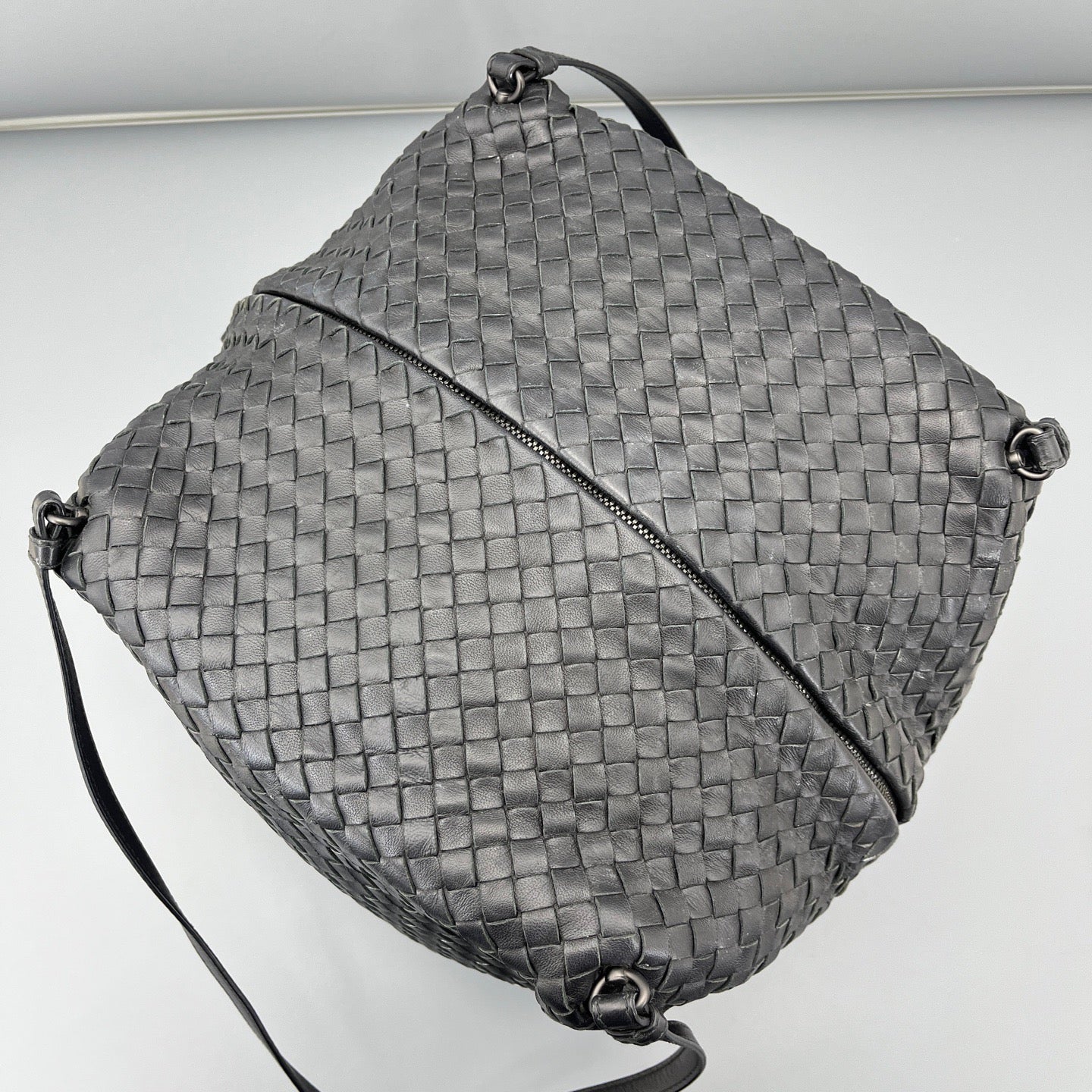 Bottega Veneta - Intrecciato - Leather - Black - (medium)