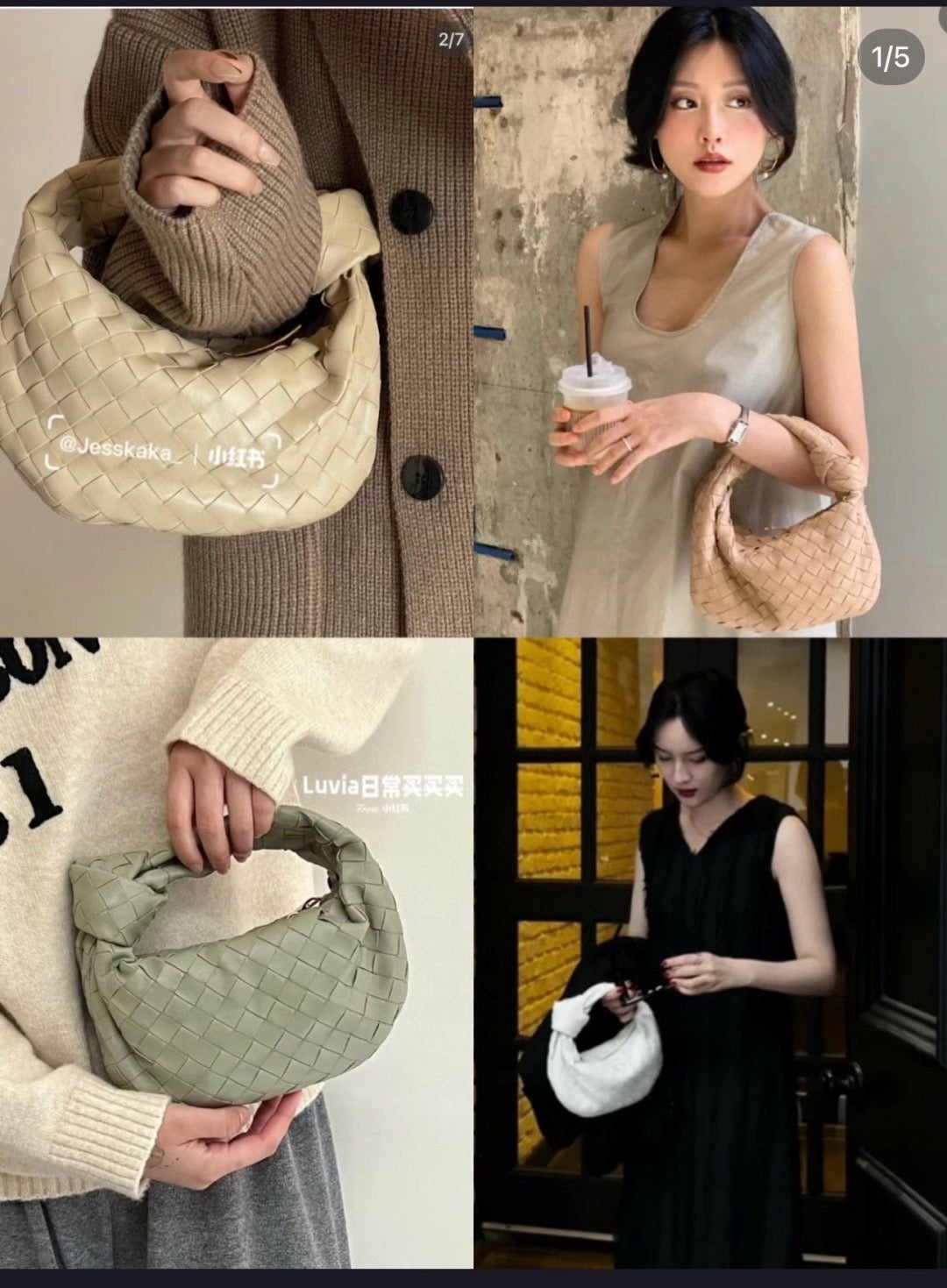 Bottega Veneta - Jodie - Leather - White - (small)