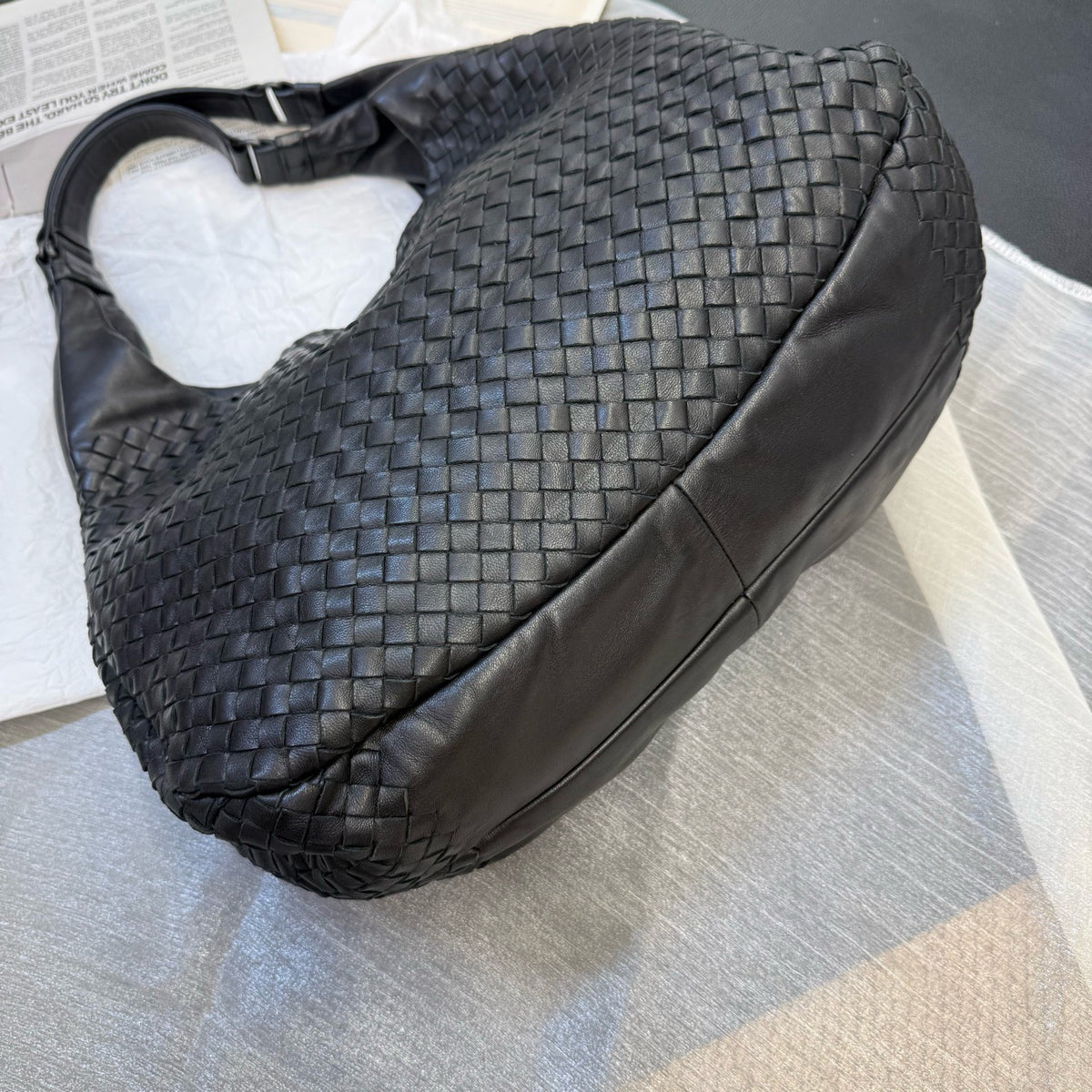 Bottega Veneta - Monk Bag - Leather - Black - (medium)