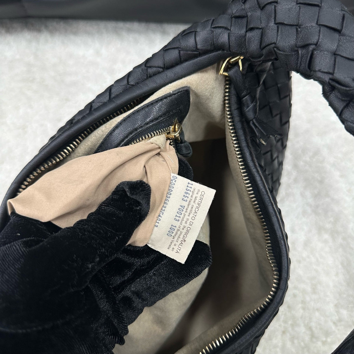 Bottega Veneta - Monk Shoulder Bag - Leather - Black - (small)