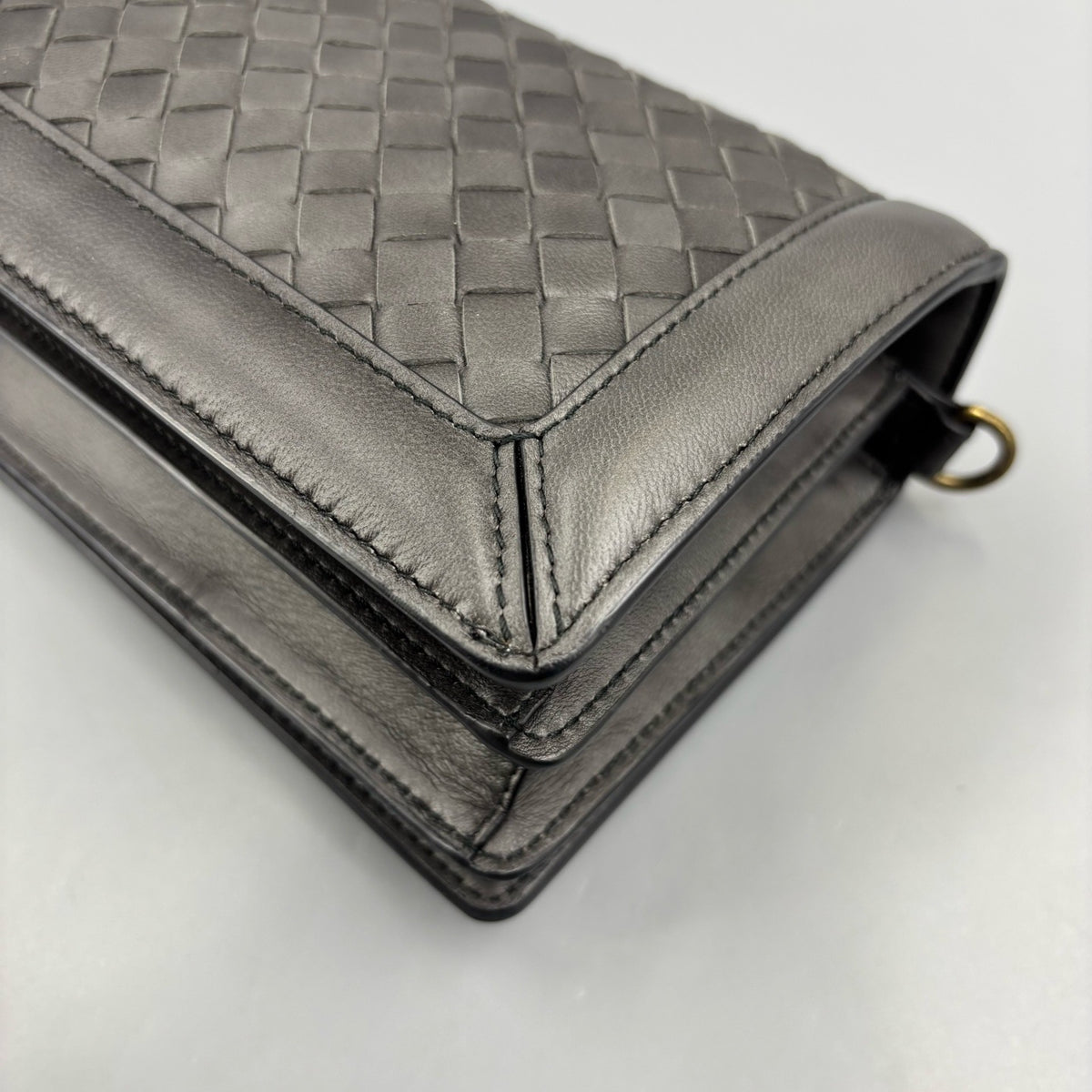 Bottega Veneta - Olimpia Small - Leather - Grey - (Small)