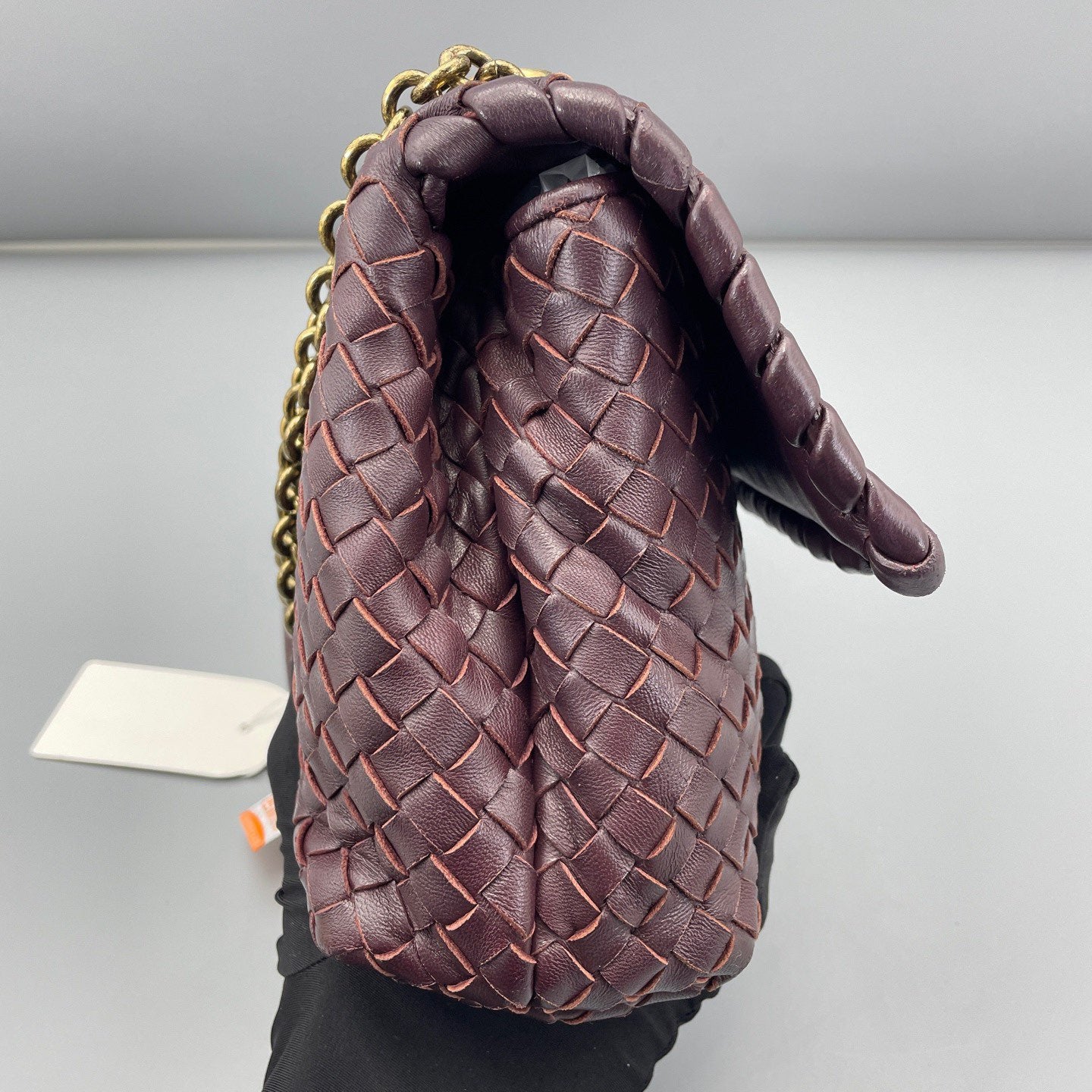 Bottega Veneta - Olympia - Leather - Dark Plum - (Medium)