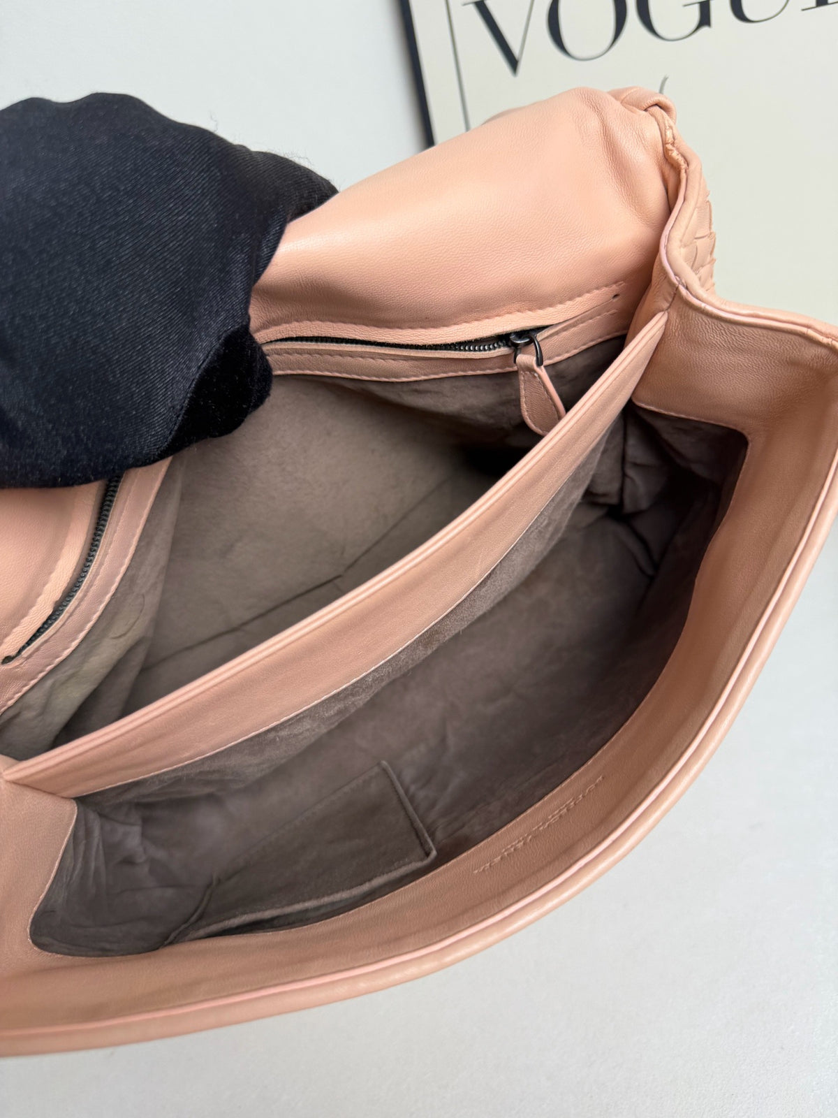 Bottega Veneta - Olympia - Leather - Pink - (medium)