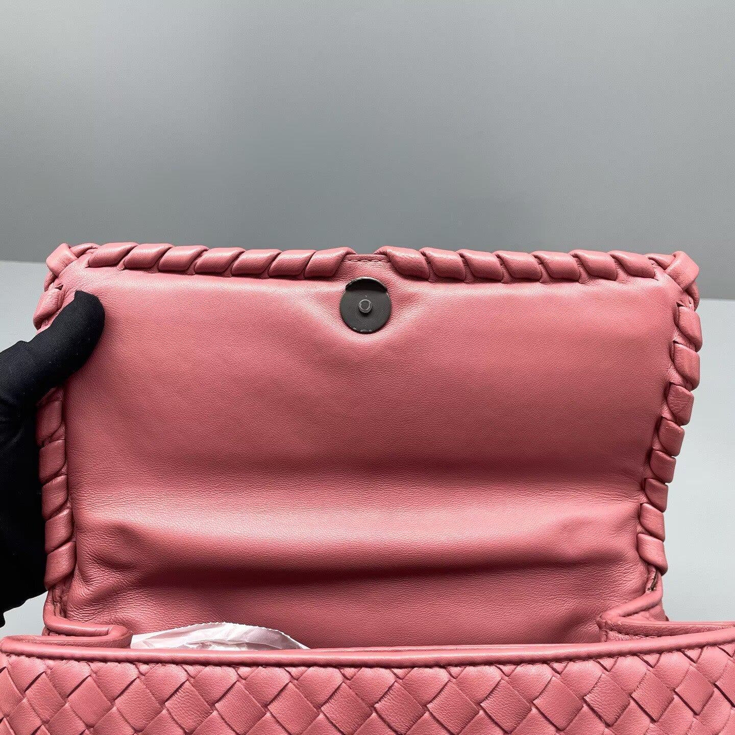 Bottega Veneta - Olympia - Leather - Pink - (medium)