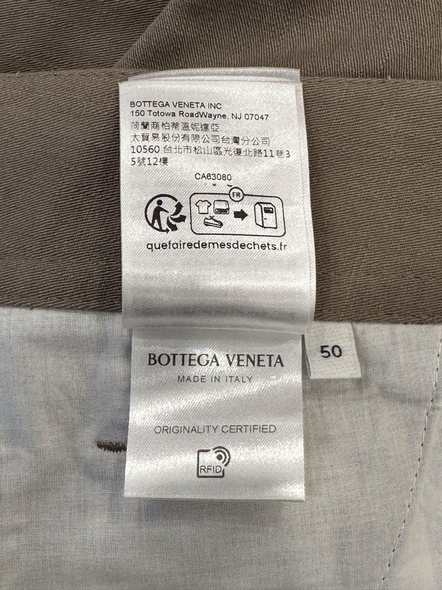 Bottega Veneta - Other - Cotton - Brown - (50)