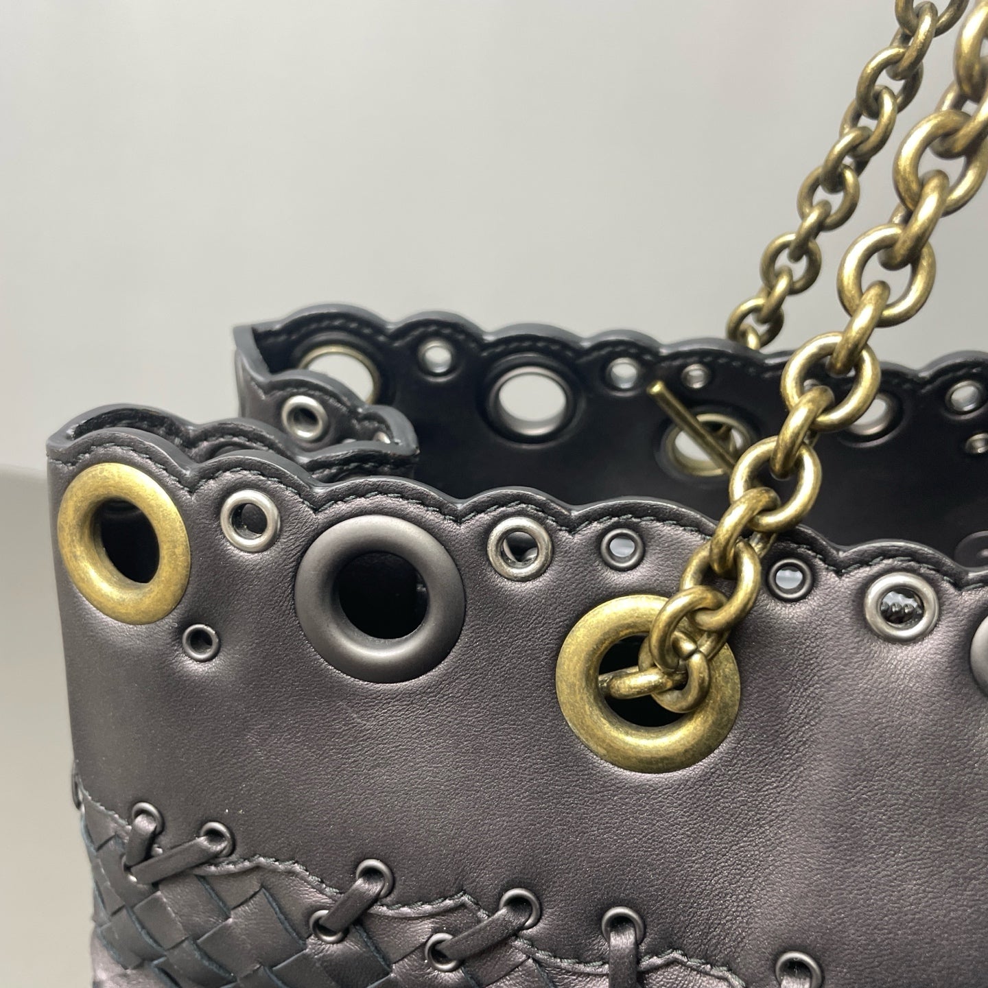Bottega Veneta - Other - Leather - Grey - (medium)