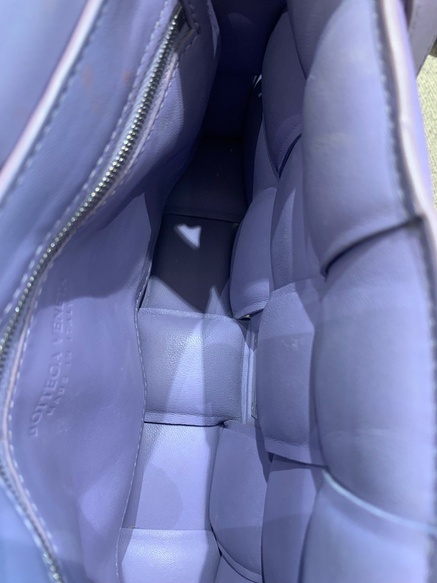 Bottega Veneta - Padded Cassette - Lambskin leather - Lavender with Silver-Tone Hardware - (medium)
