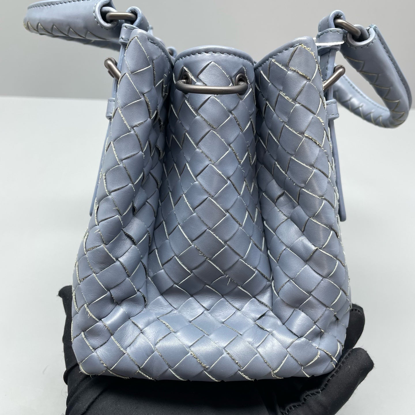 Bottega Veneta - Roma - Lambskin leather - Blue - (Medium)