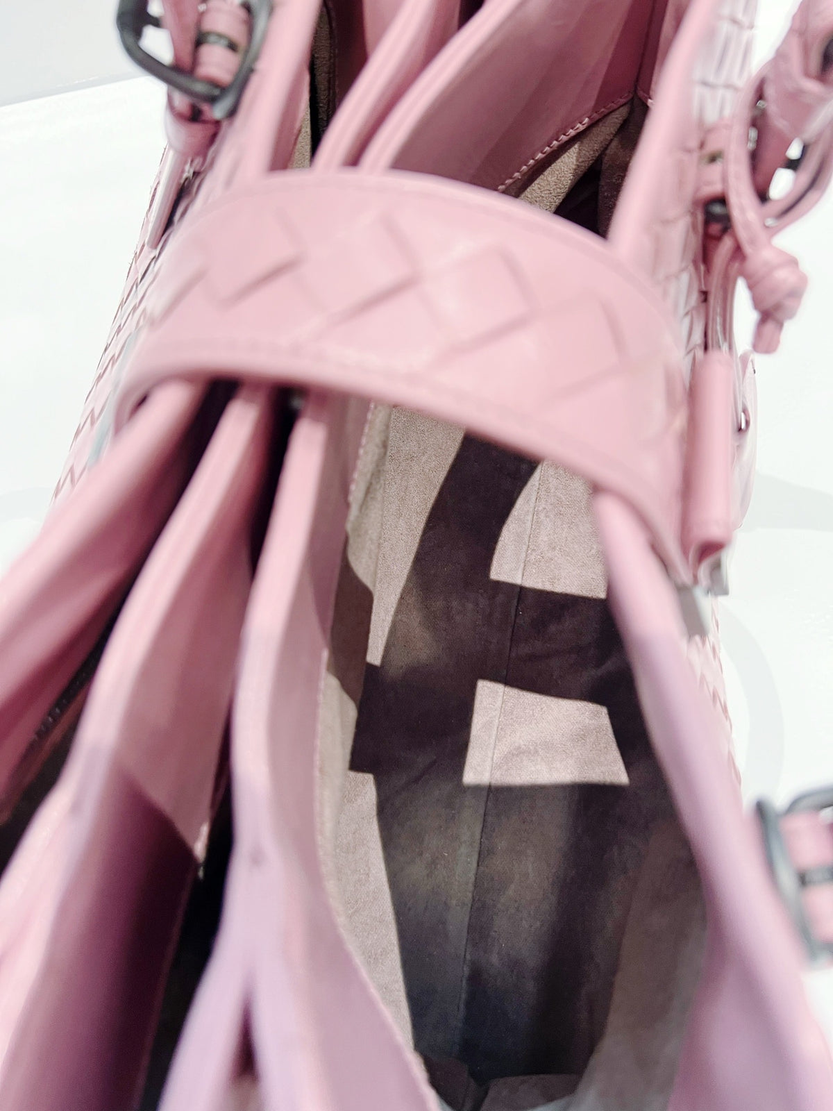 Bottega Veneta - Roma - Leather - Pink