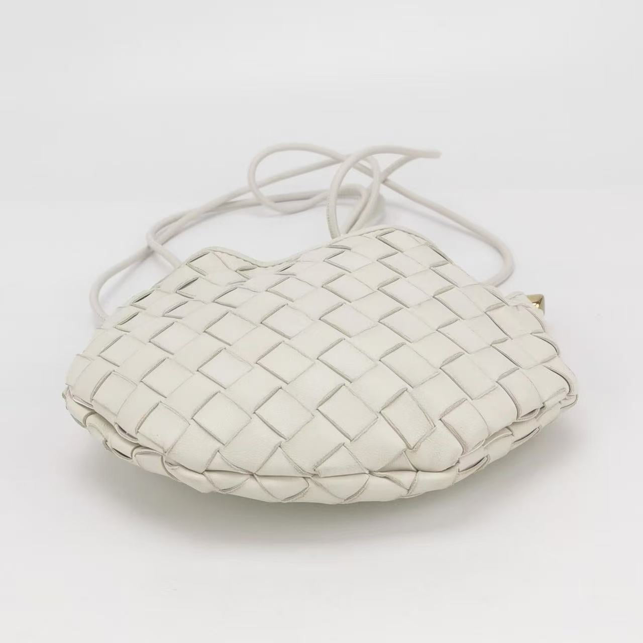 Bottega Veneta - Sardine Intrecciato - Lambskin leather - White - (mini)
