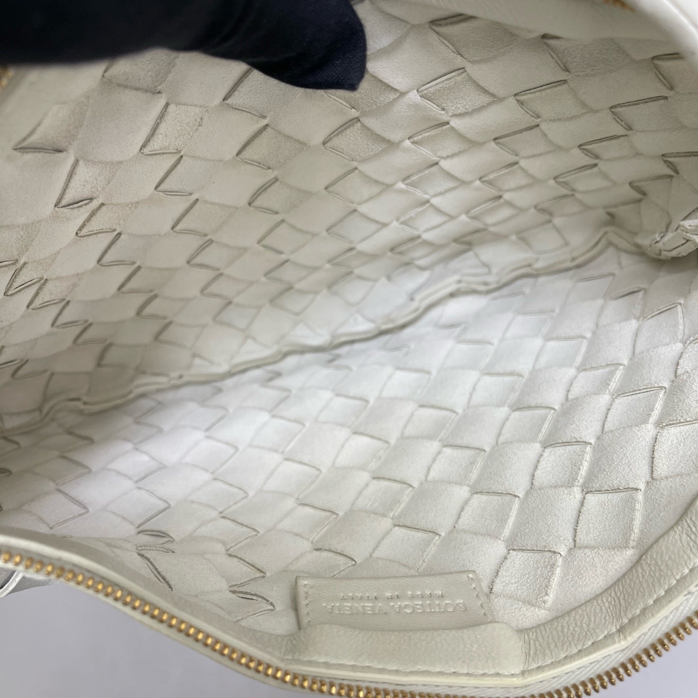 Bottega Veneta - The Pouch - Leather - White - (small)