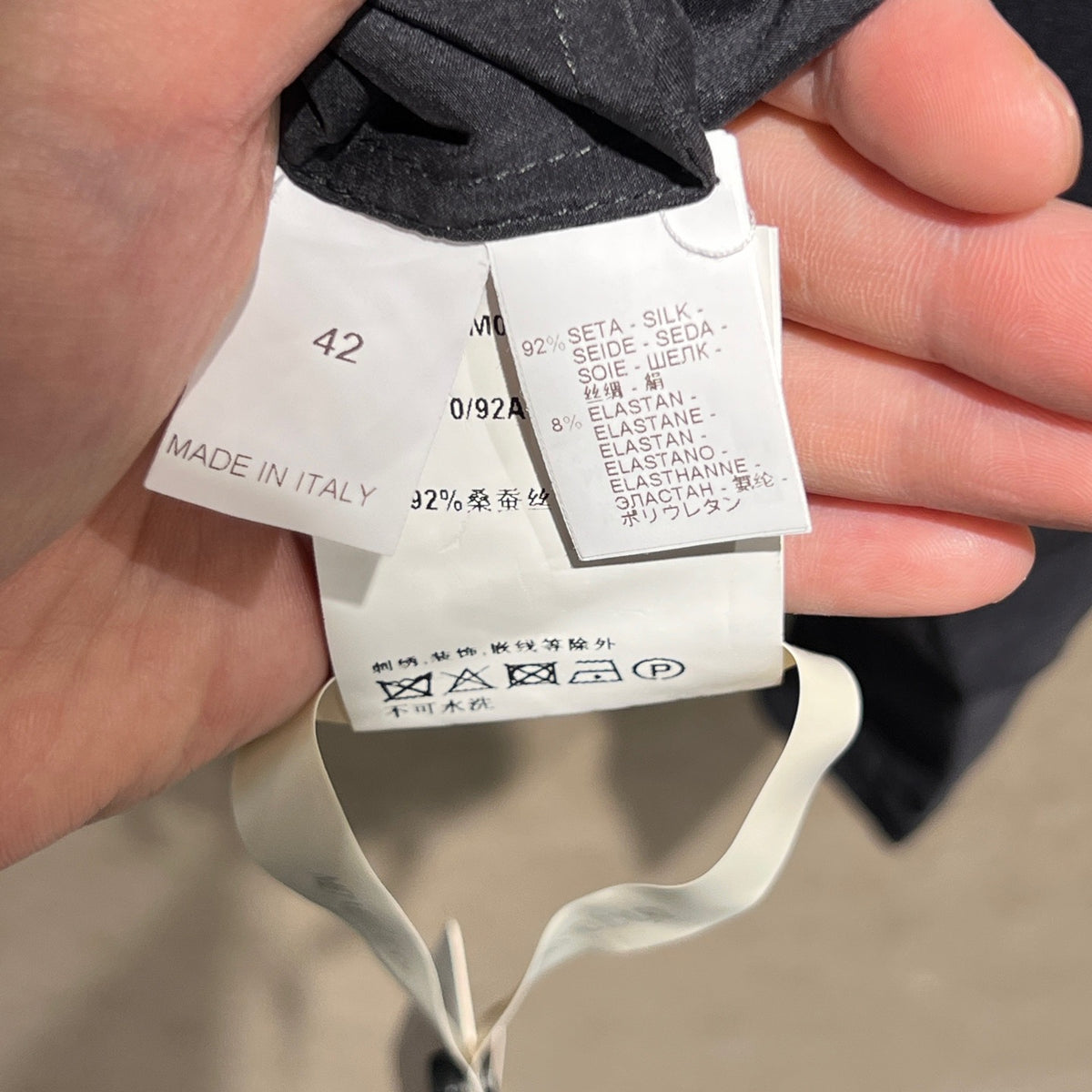 Brunello Cucinelli - Other - Silk - Black - (42)