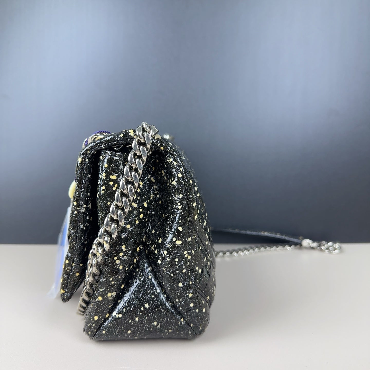 Bulgari - Serpenti Cabochon - Leather - Black - (mini)