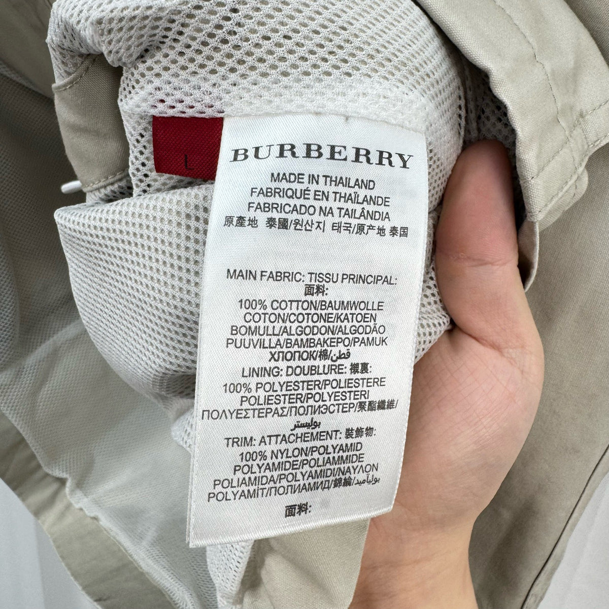 Burberry - Other - Cotton - Beige - (L)