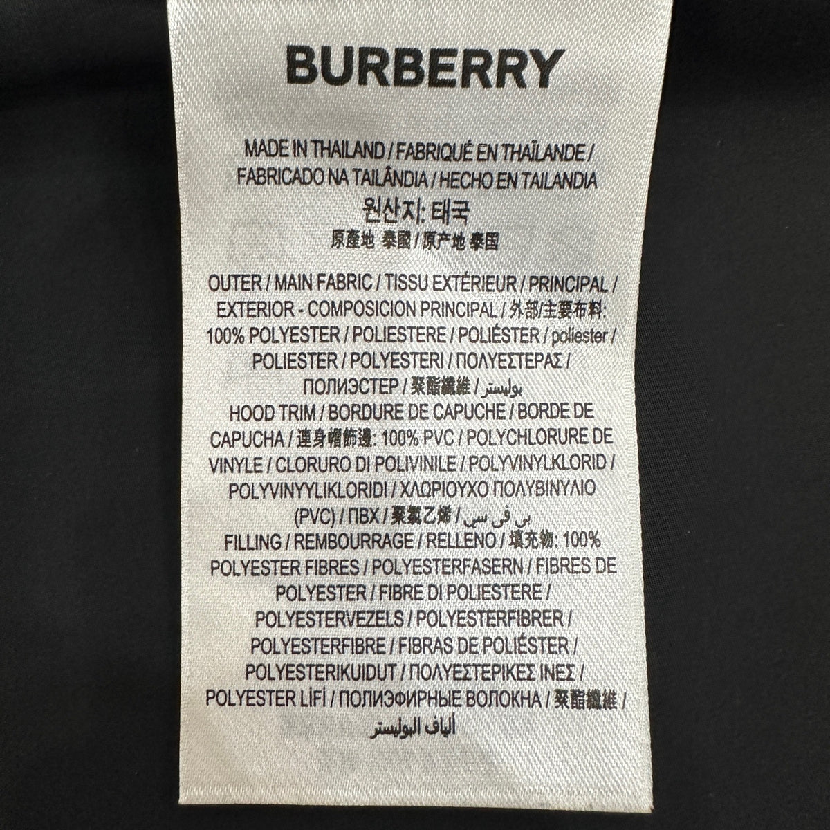 Burberry - Other - Polyester - Black - (6)