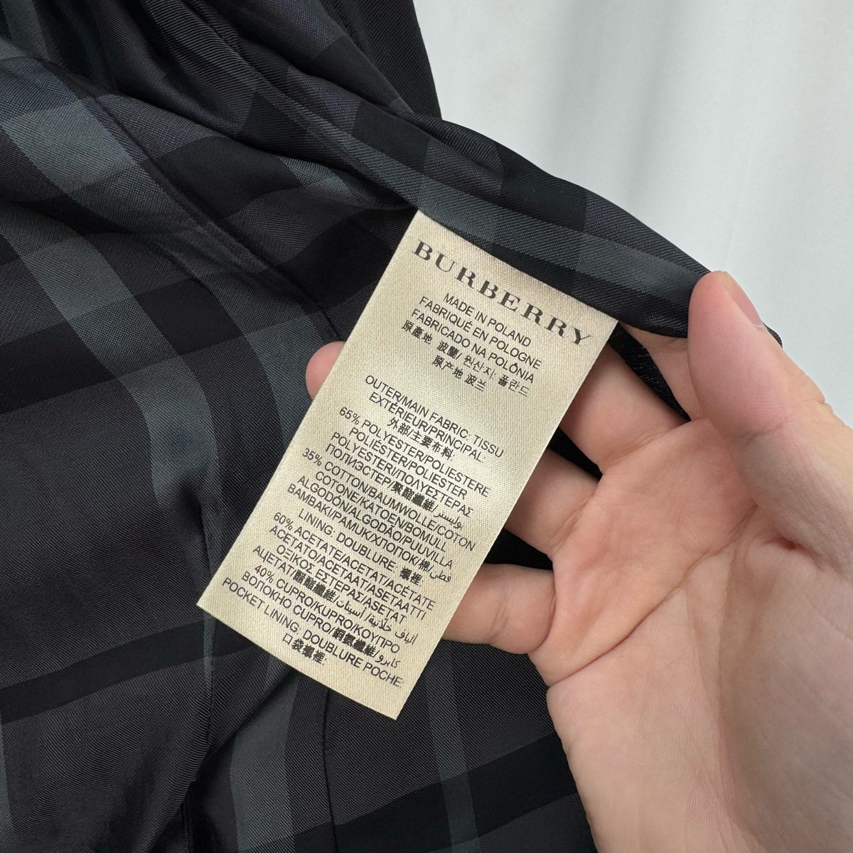 Burberry - Other - Polyester - Black - (6)