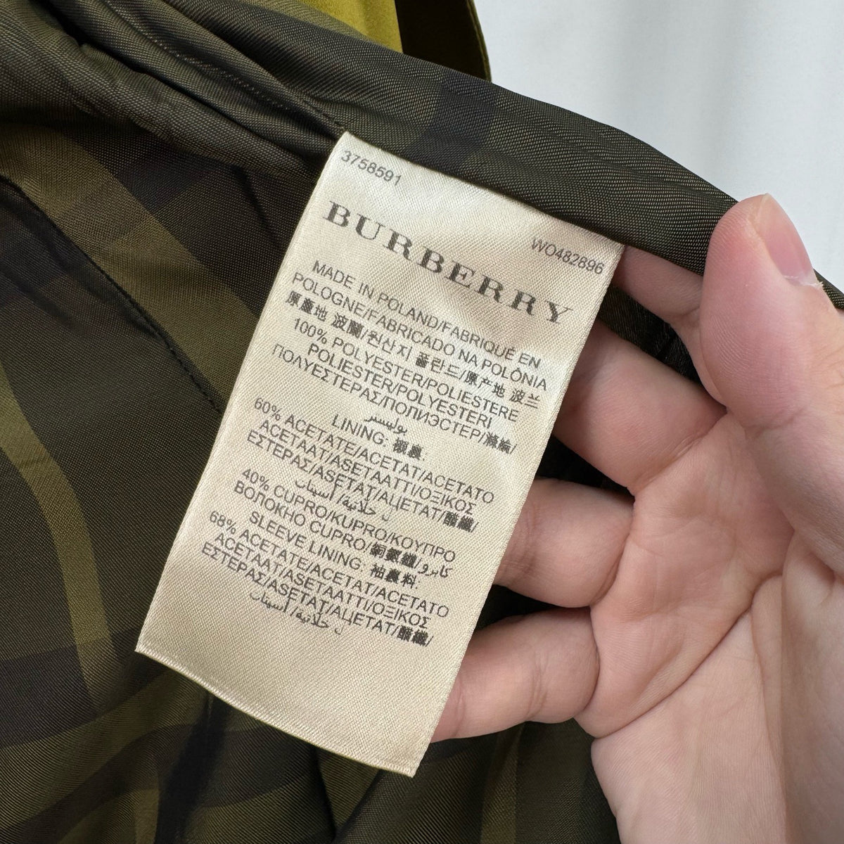 Burberry - Other - Polyester - Green - (10)